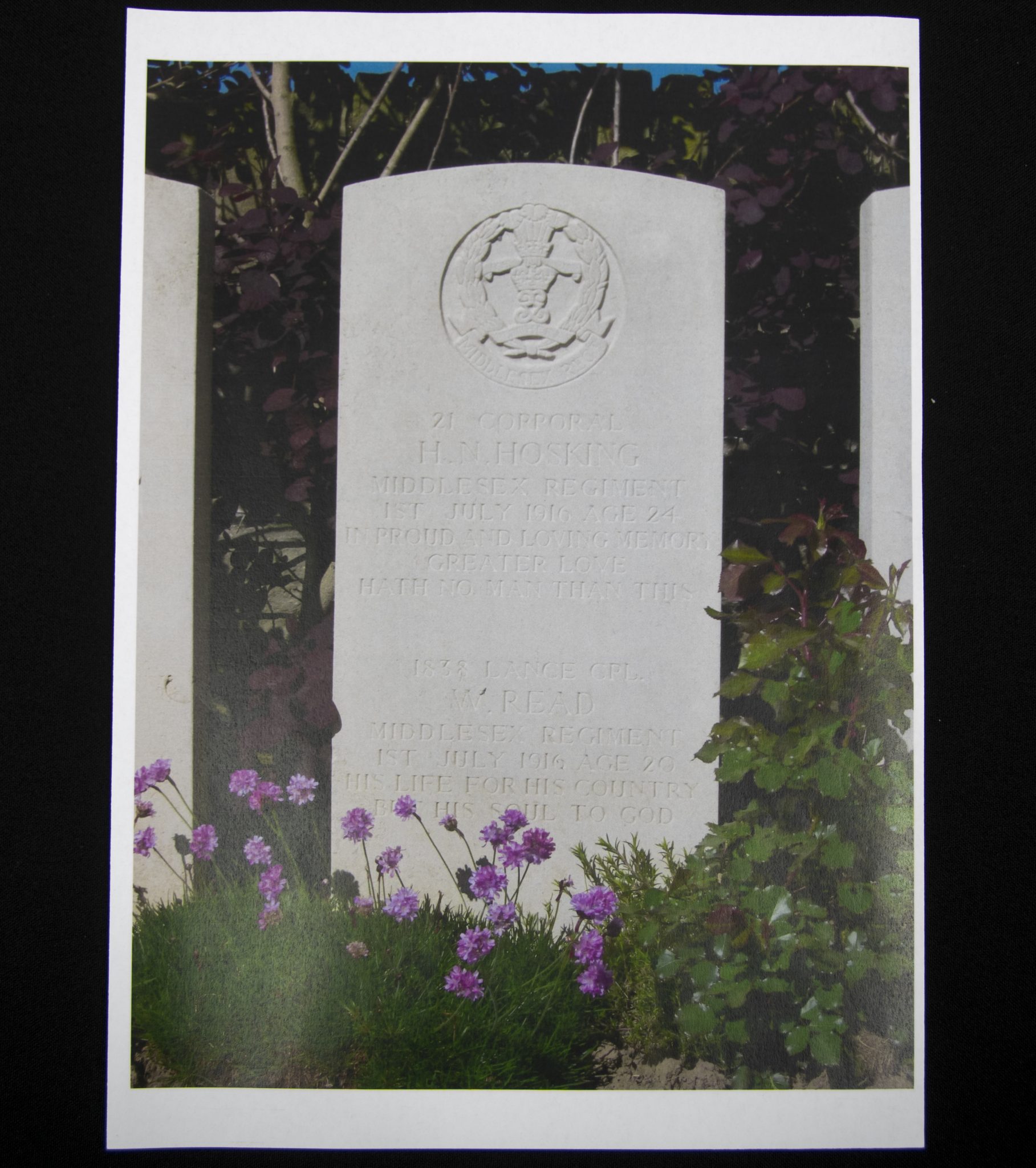 (British Army) First Day of the Somme 1 July 1916 - 1914-15 Star of Lance Corporal Walter Read, 1838, 16th Bn., Middlesex Regiment - Image 17