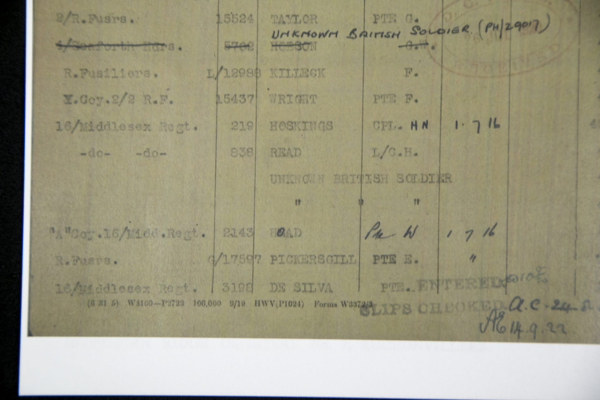 (British Army) First Day of the Somme 1 July 1916 - 1914-15 Star of Lance Corporal Walter Read, 1838, 16th Bn., Middlesex Regiment - Image 28