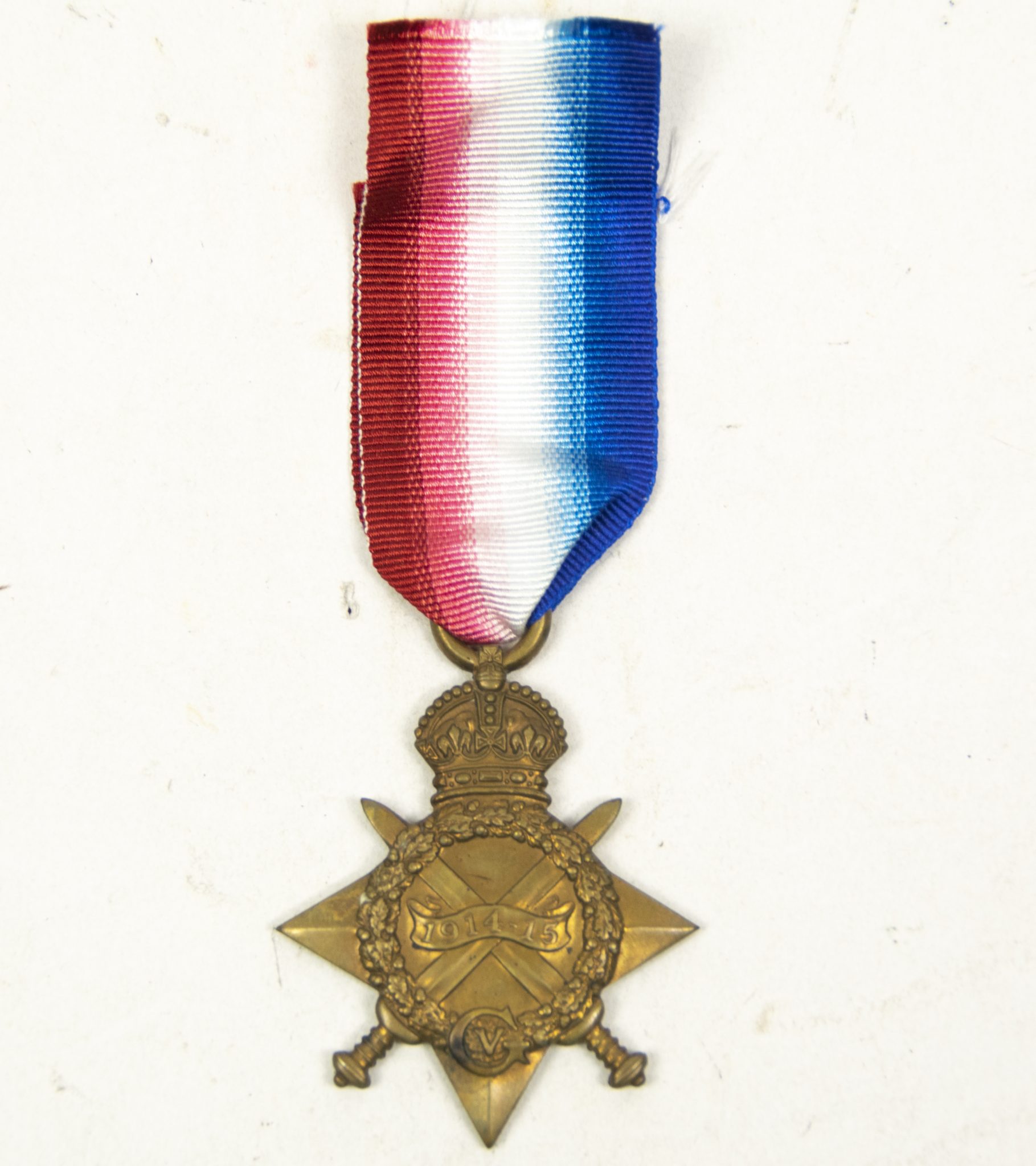 (British Army) First Day of the Somme 1 July 1916 – 1914-15 Star of Private M. Oates, 5001, 5th Bn., North Staffordshire Regiment (3)