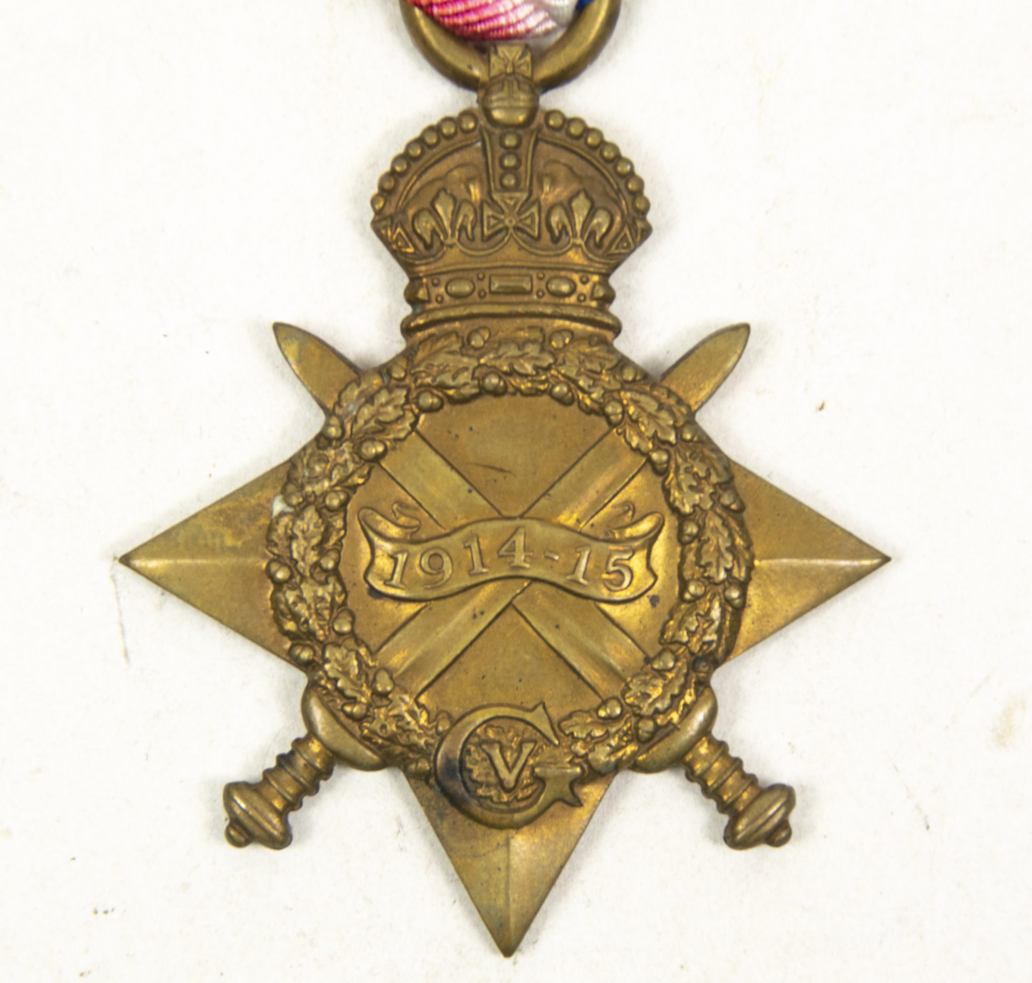 (British Army) First Day of the Somme 1 July 1916 - 1914-15 Star of Private Martin Oates, 5001, 5th Bn., North Staffordshire Regiment - Image 3