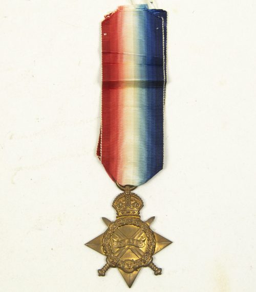 (British Army) First Day of the Somme 1 July 1916 - 1914-15 Star of Private Richard Brandon Chesire, 16358, 18th Bn., The King's Liverpool Regiment
