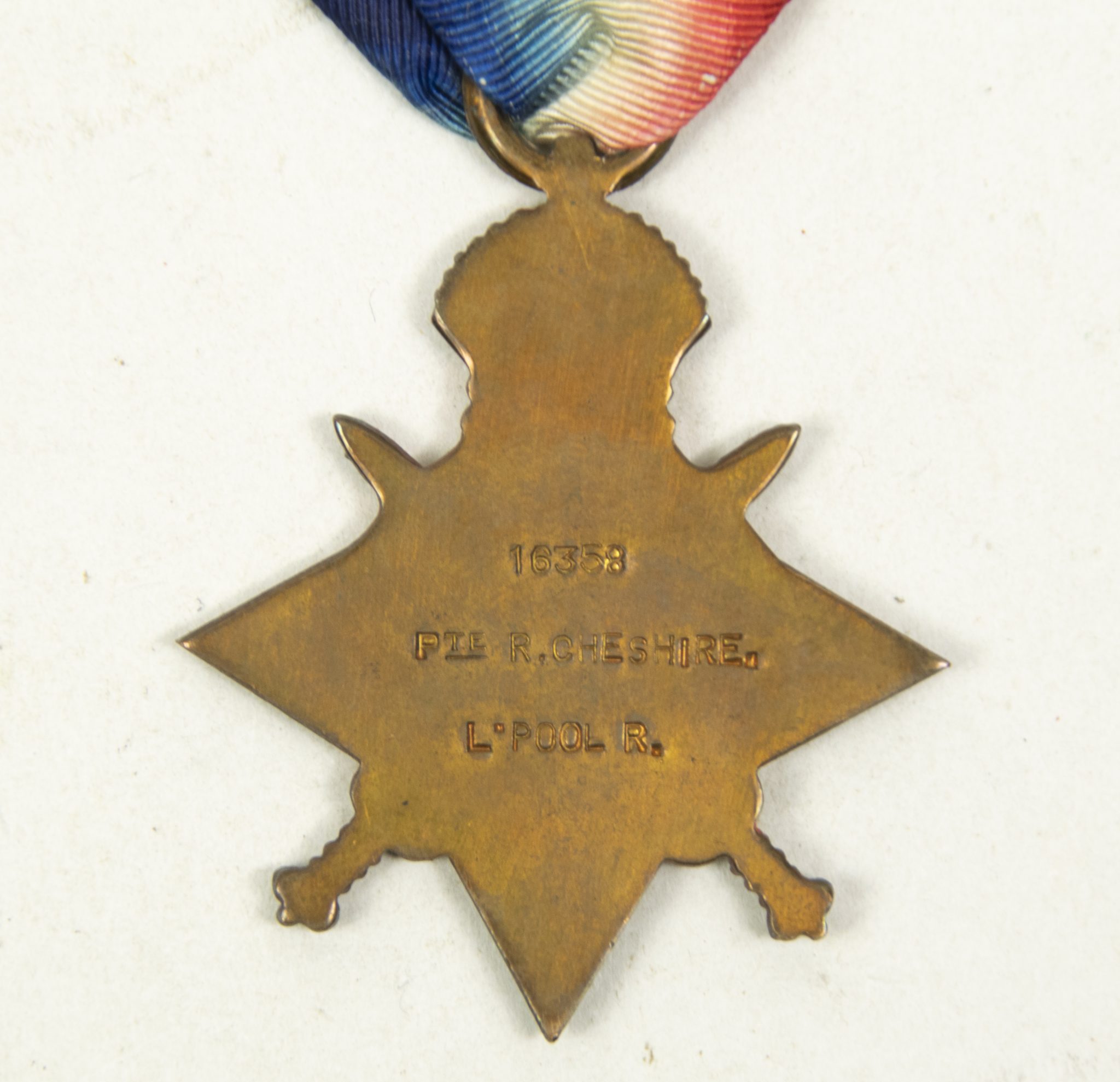 (British Army) First Day of the Somme 1 July 1916 - 1914-15 Star of Private Richard Brandon Chesire, 16358, 18th Bn., The King's Liverpool Regiment - Image 5