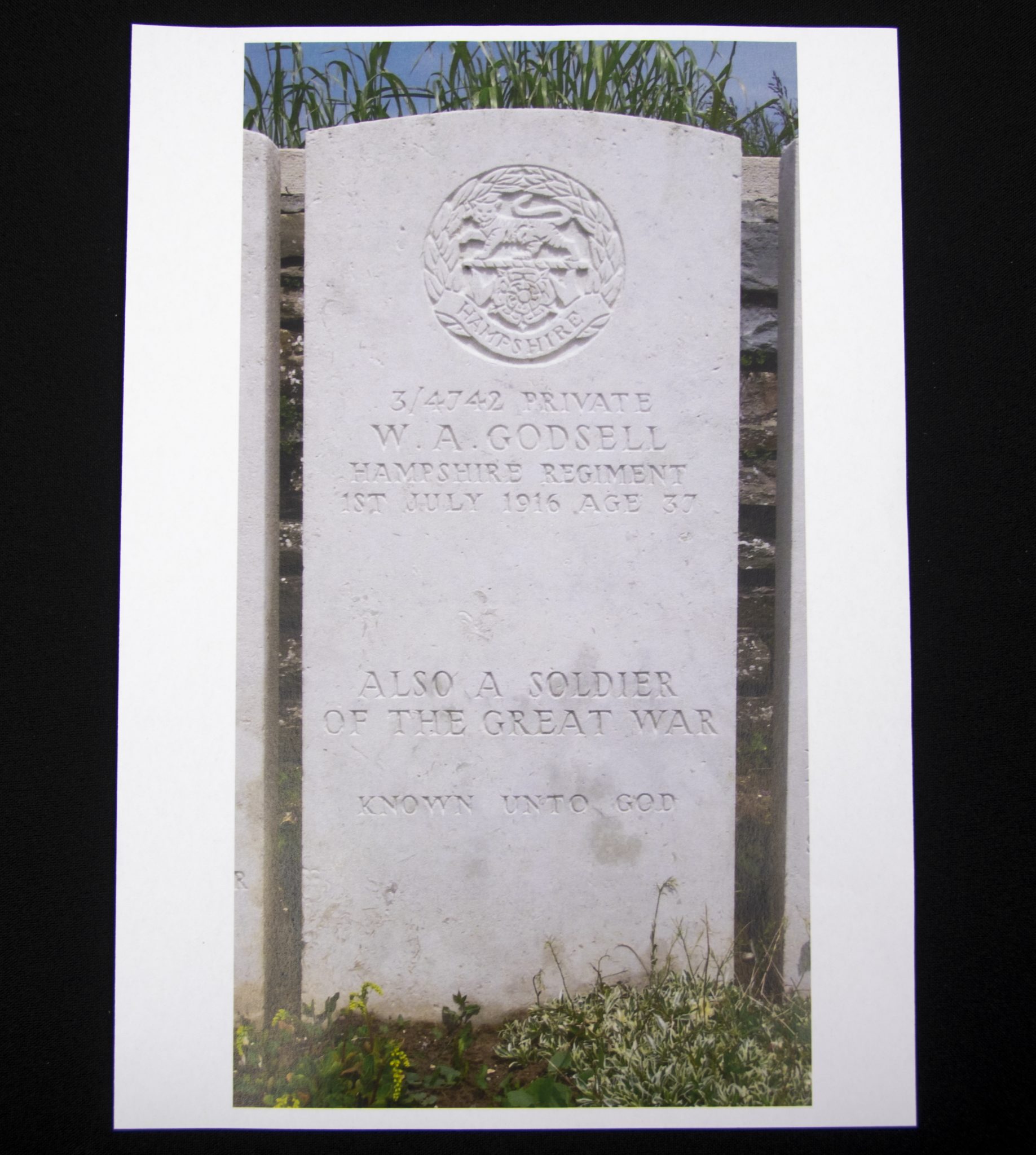 (British Army) First Day of the Somme 1 July 1916 - 1914-15 Star of Private William Arthur Goodsell, 3/4742, 1st Bn., Hampshire Regiment - Image 11