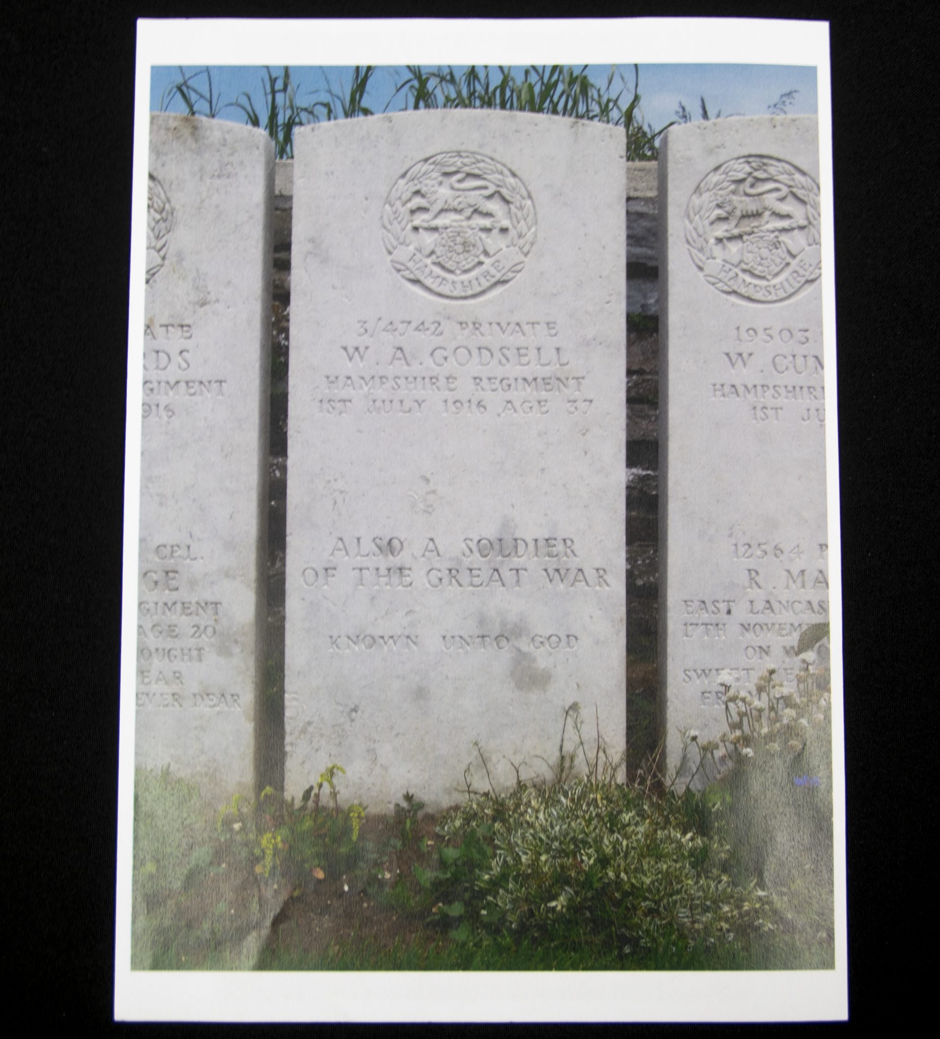 (British Army) First Day of the Somme 1 July 1916 - 1914-15 Star of Private William Arthur Goodsell, 3/4742, 1st Bn., Hampshire Regiment - Image 13