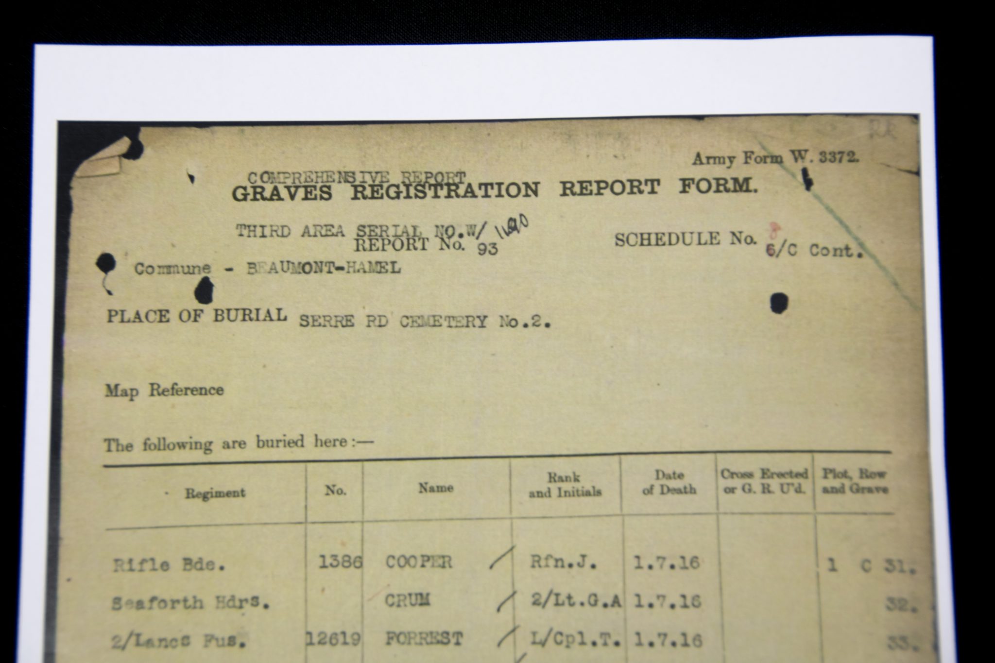 (British Army) First Day of the Somme 1 July 1916 - 1914 Star of Rifleman John Cooper, 1386, "C" Coy. 1st Bn., Rifle Brigade - Image 19