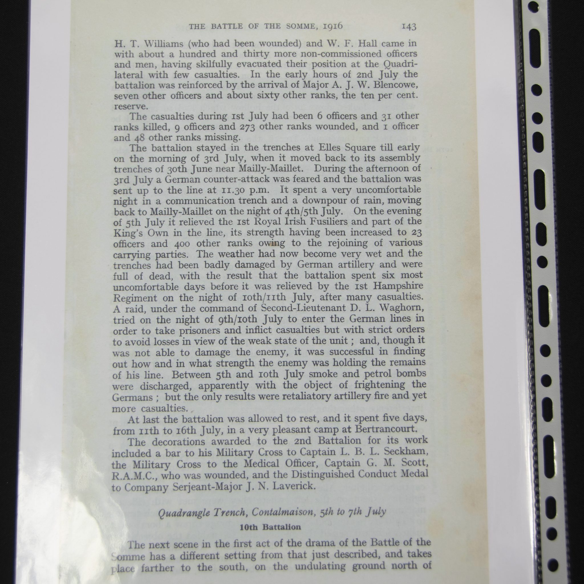 (British Army) First Day of the Somme 1 July 1916 - 1914-15 Star of Second Lieutenant Charlie Drinnan Robertson 4th Bn., Lancashire Fusiliers - Image 29