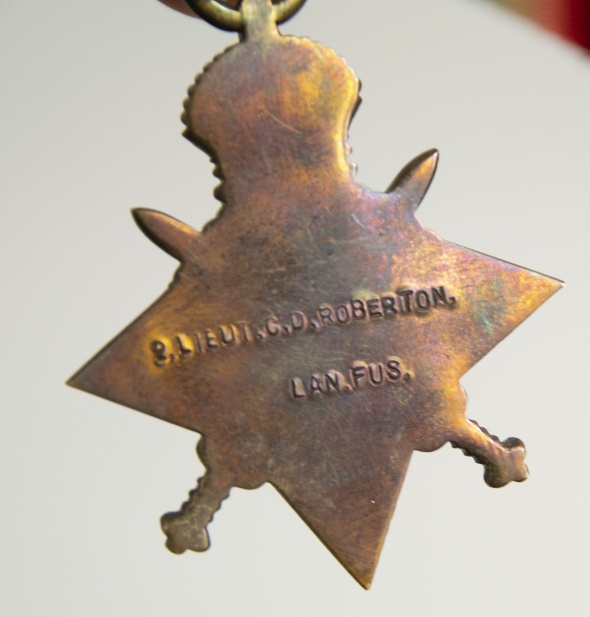 (British Army) First Day of the Somme 1 July 1916 - 1914-15 Star of Second Lieutenant Charlie Drinnan Robertson 4th Bn., Lancashire Fusiliers - Image 10