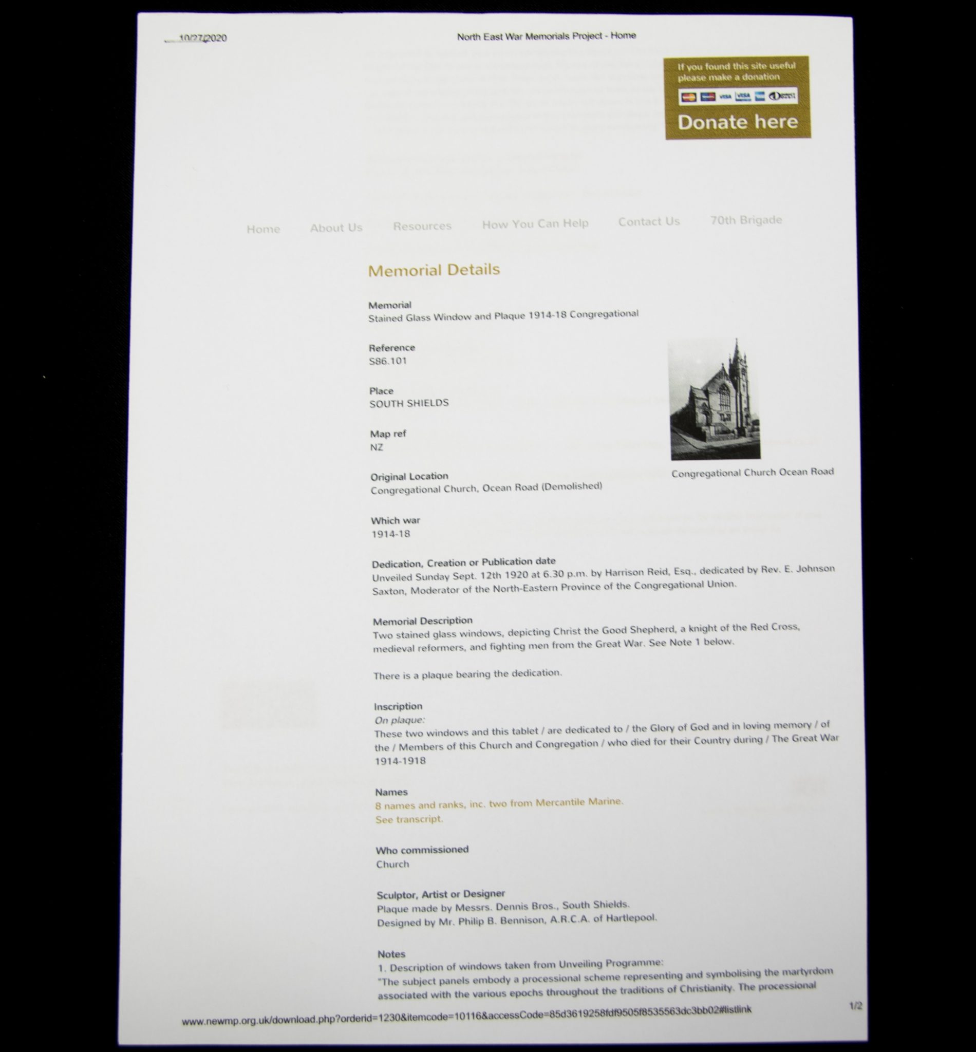 (British Army) First Day of the Somme 1 July 1916 - 1914-15 Star of Serjant Stanley Gray, 14107, 10th Bn., Yorkshire Regiment - Image 9