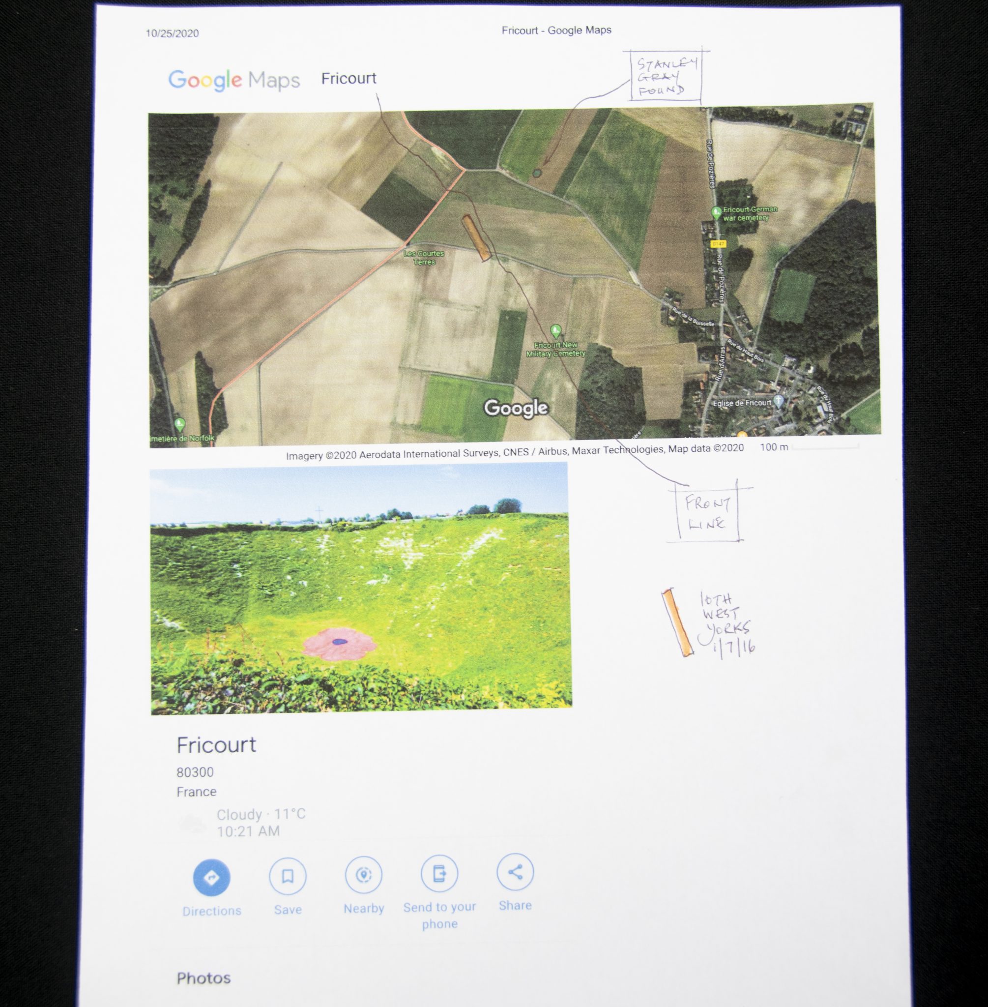 (British Army) First Day of the Somme 1 July 1916 - 1914-15 Star of Serjant Stanley Gray, 14107, 10th Bn., Yorkshire Regiment - Image 20