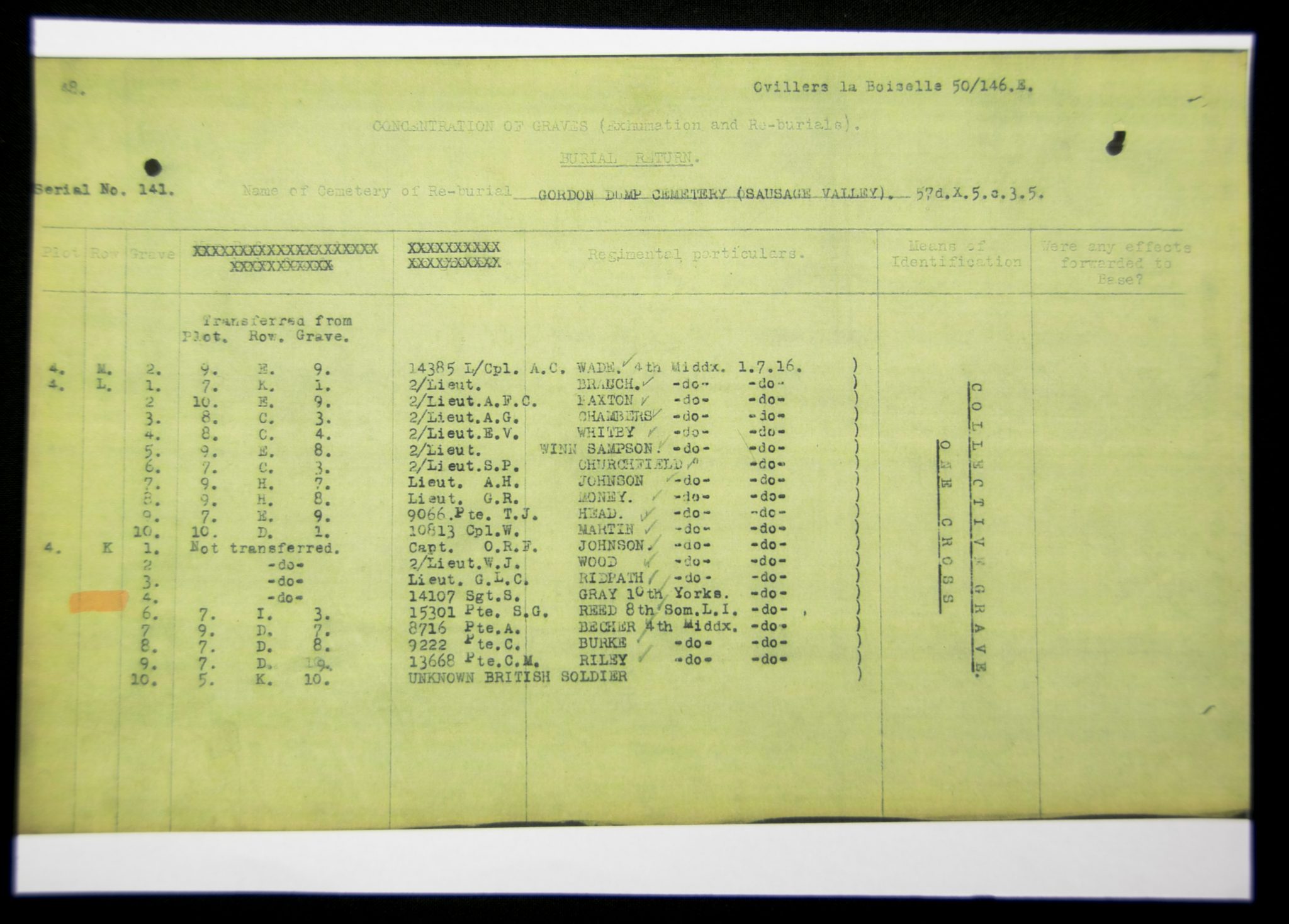 (British Army) First Day of the Somme 1 July 1916 - 1914-15 Star of Serjant Stanley Gray, 14107, 10th Bn., Yorkshire Regiment - Image 29