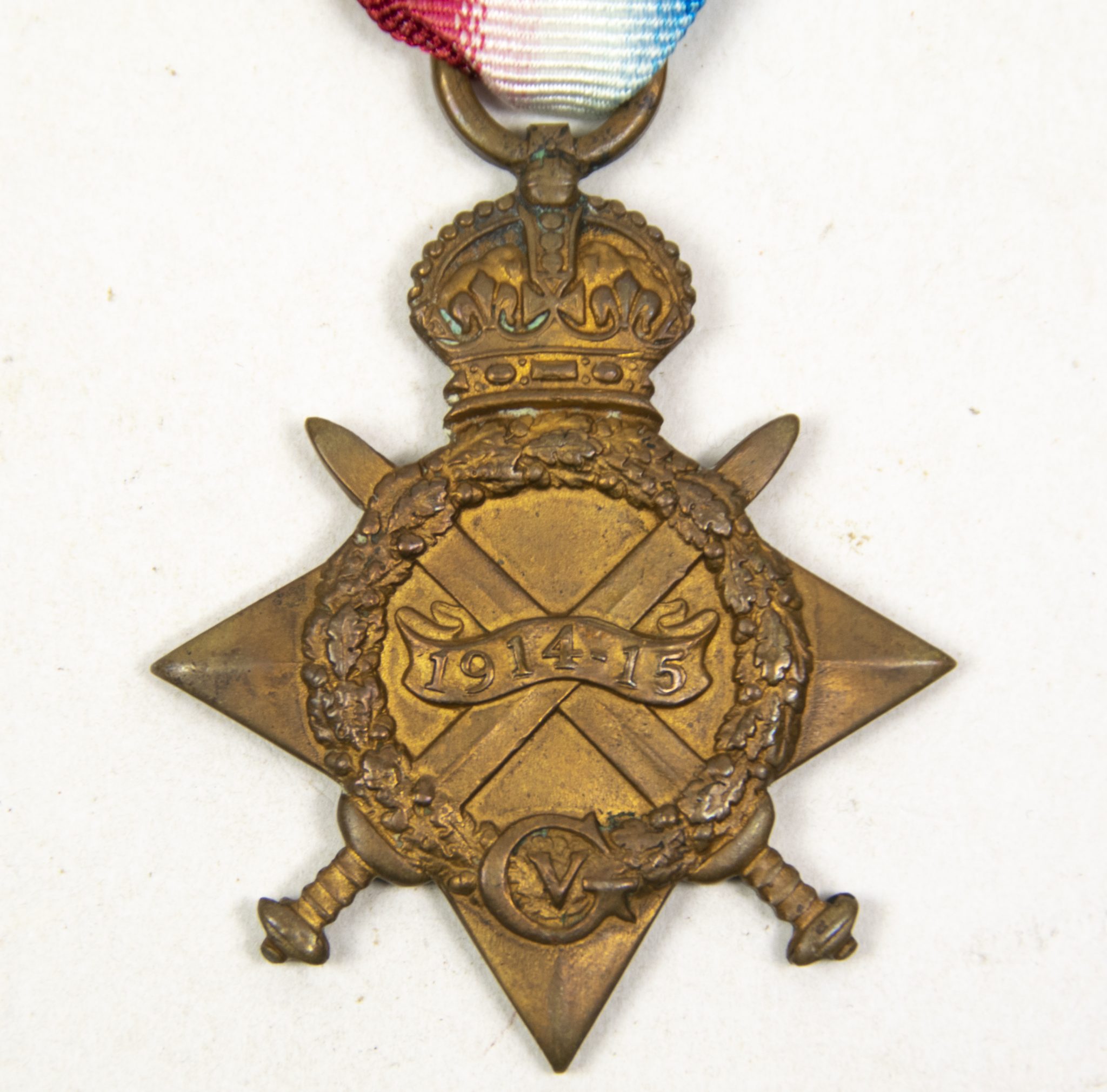 (British Army) First Day of the Somme 1 July 1916 - 1914-15 Star of Serjant Stanley Gray, 14107, 10th Bn., Yorkshire Regiment - Image 3