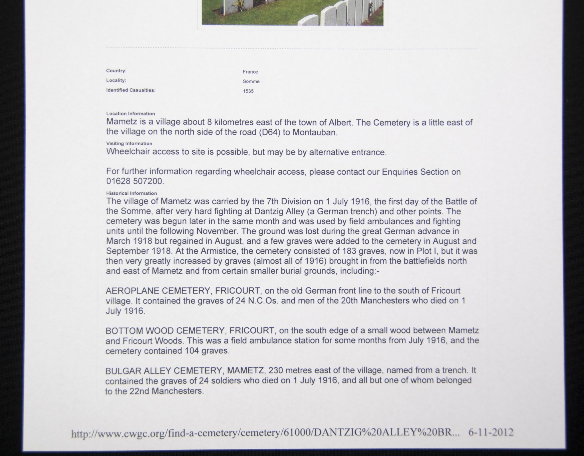 (British Army) First Day of the Somme 1 July 1916 - Brittish War Medal of Private A Horridge, 17384, B Coy. 20th Bn., Manchester Regiment