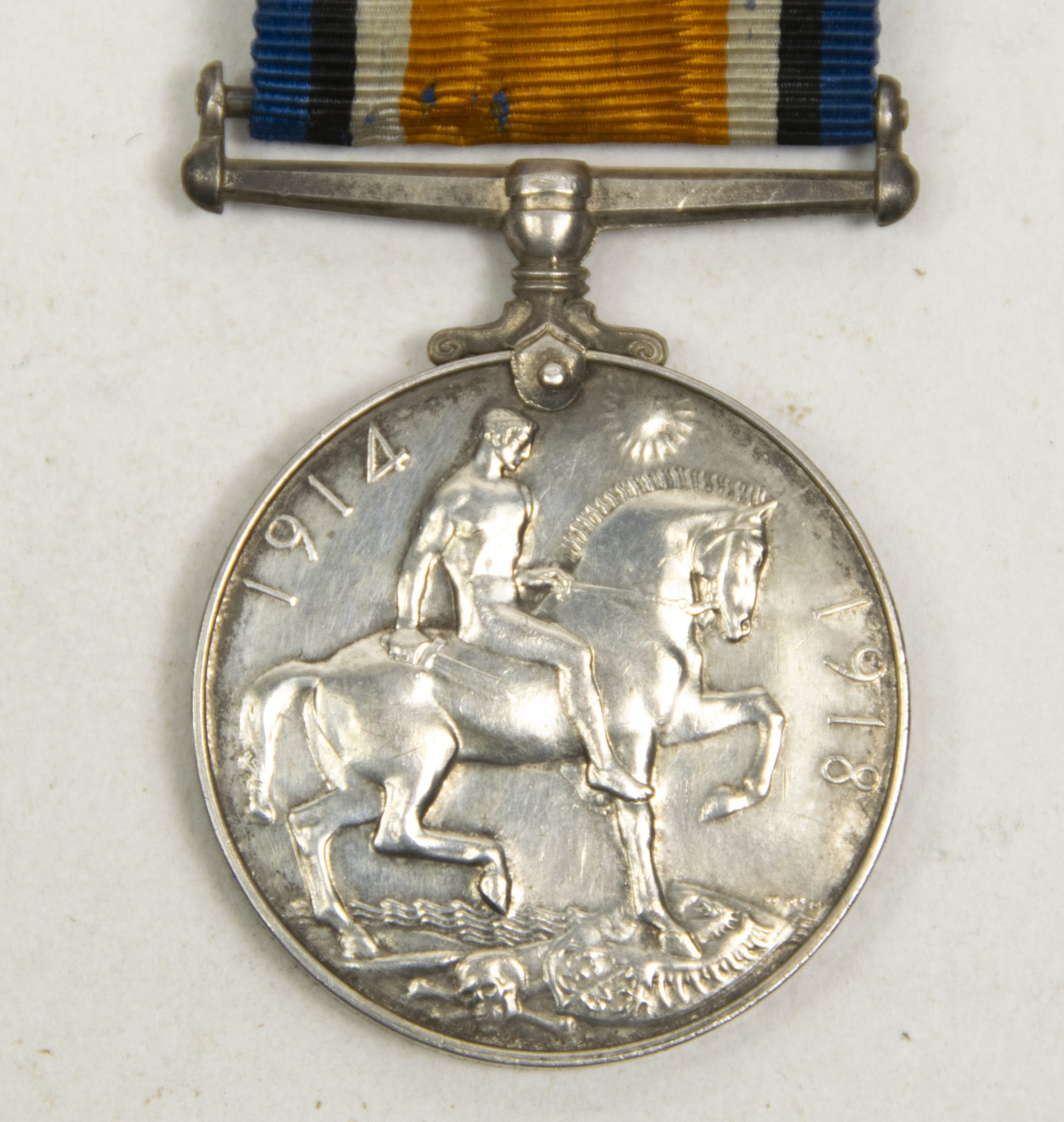 (British Army) First Day of the Somme 1 July 1916 - Brittish War Medal of Private A Horridge, 17384, B Coy. 20th Bn., Manchester Regiment