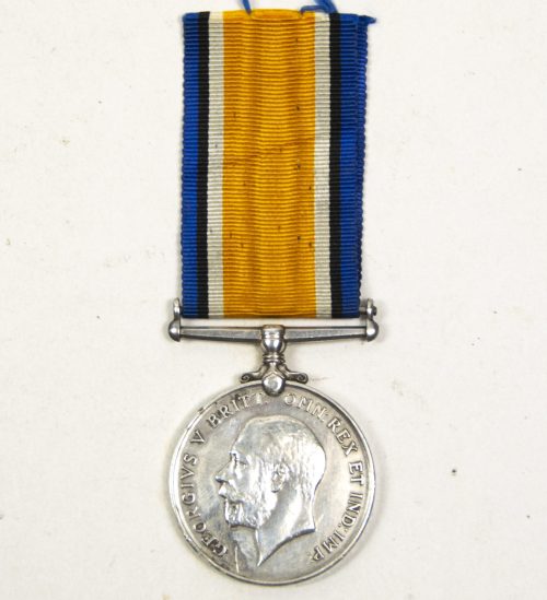 (British Army) First Day of the Somme 1 July 1916 - Brittish War Medal of Private F. Bays, Military number 77, 17th Bn., Northumberland Fusiliers
