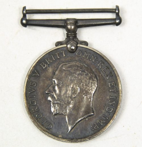 (British Army) First Day of the Somme 1 July 1916 - Brittish War Medal of Private Harold Parkinson Bannister, 9823, 18th Bn., Manchester Regiment