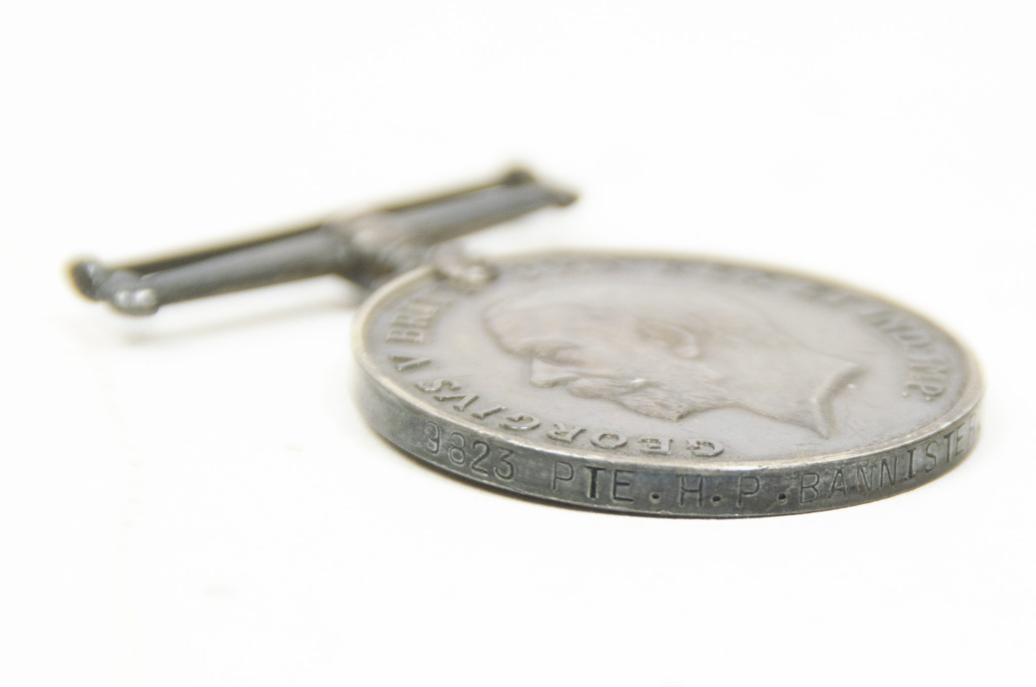 (British Army) First Day of the Somme 1 July 1916 - Brittish War Medal of Private Harold Parkinson Bannister, 9823, 18th Bn., Manchester Regiment - Image 4