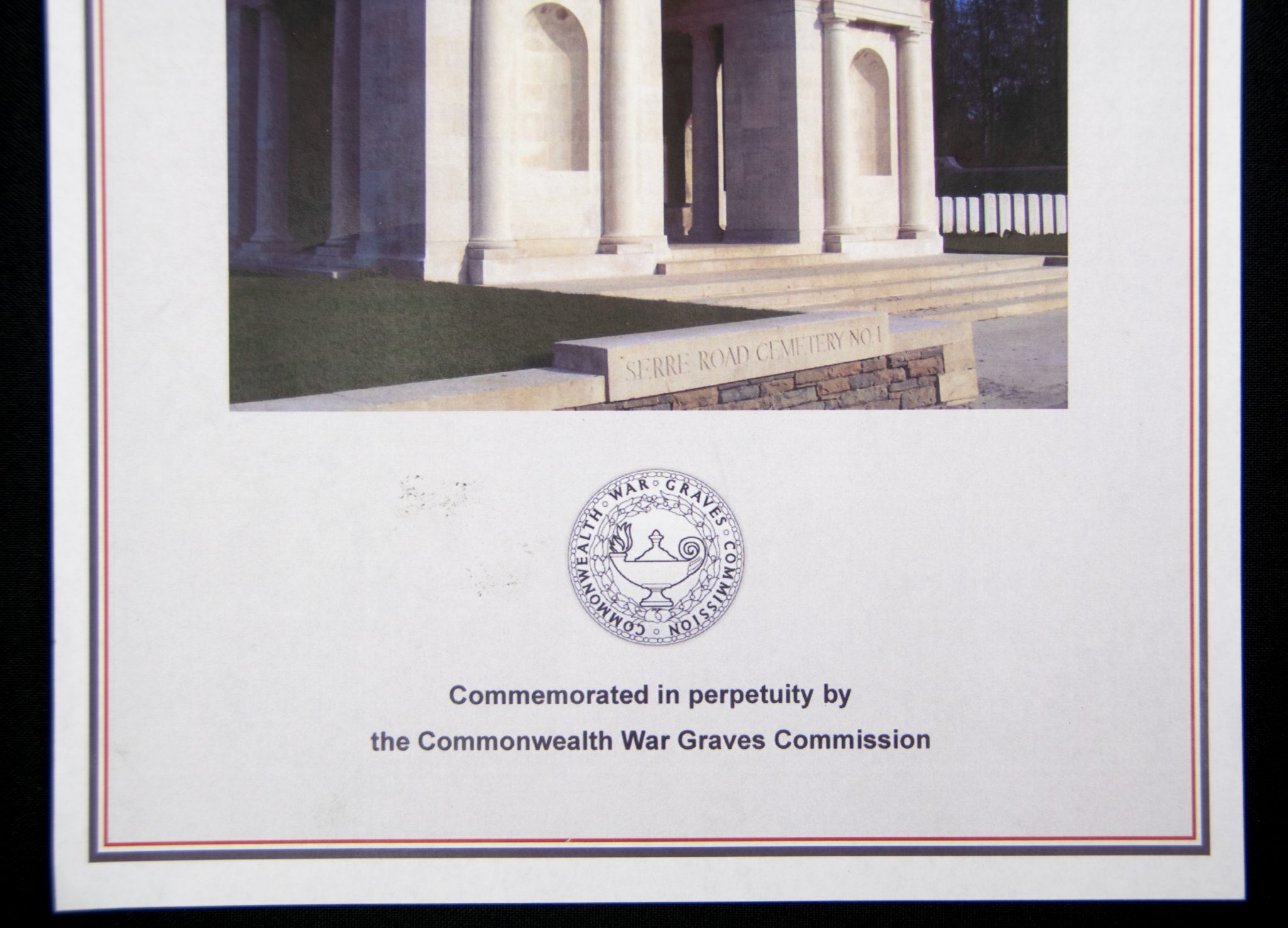 (British Army) First Day of the Somme 1 July 1916 - Memorial plaque of Private Sidney Ackrill, 305096, 8th Bn., Royal Warwickshire Regiment - Image 8