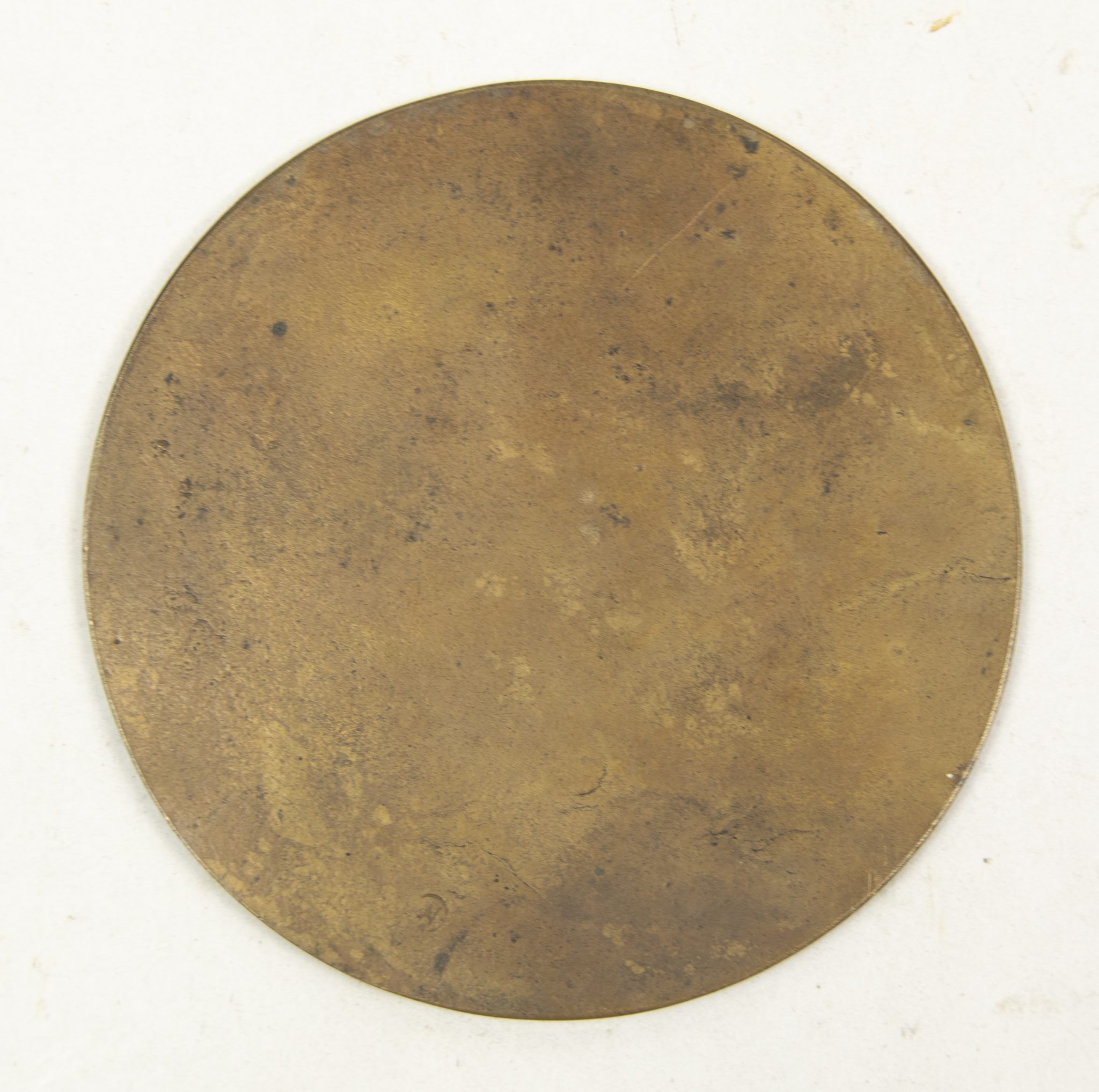 (British Army) First Day of the Somme 1 July 1916 - Memorial plaque of Rifleman Frederick Charles Hunter, 3998, 1st9th Bn., London Regiment