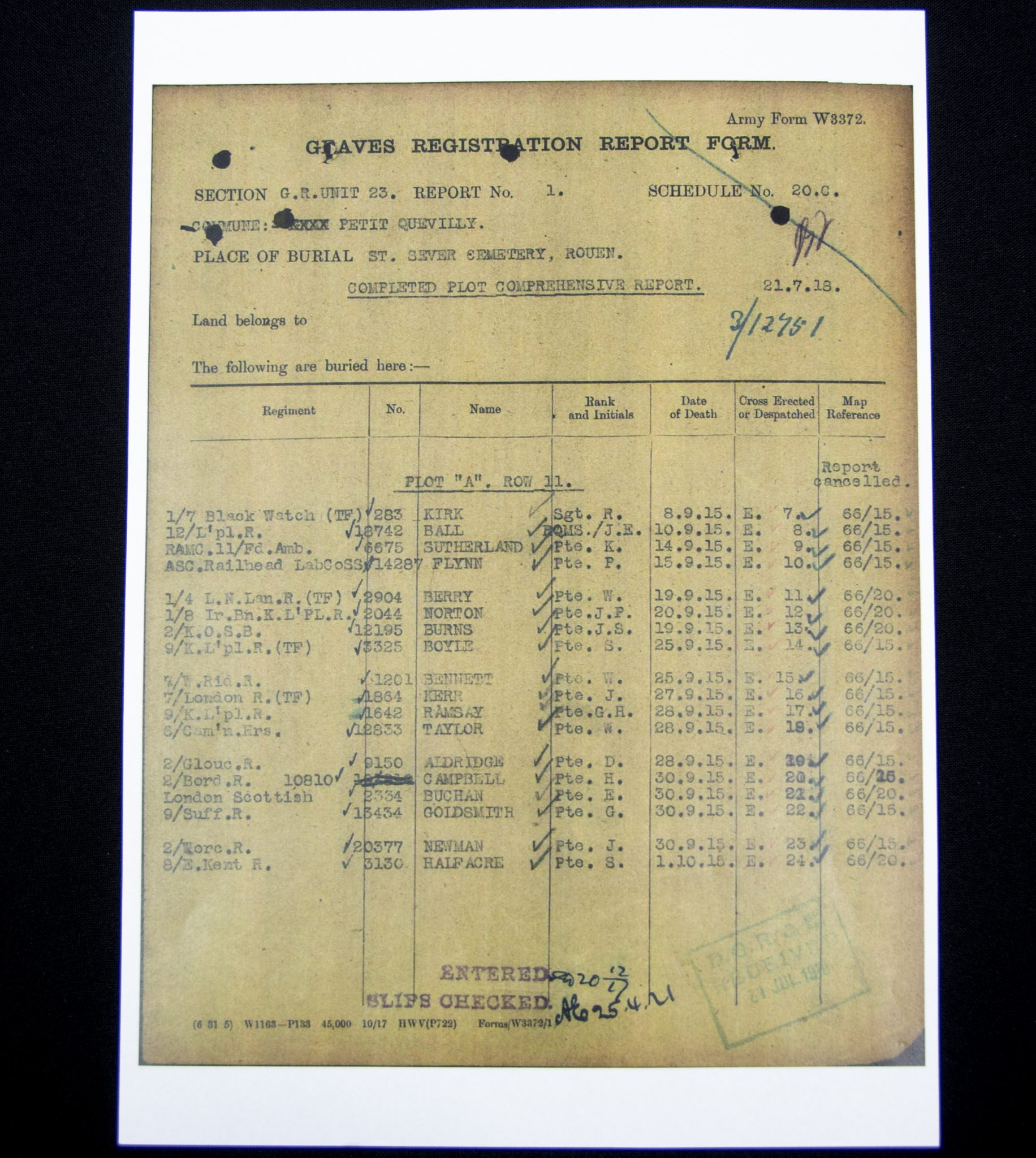 (British Army) First Day of the Somme 1 July 1916 - Memorial plaques of The Sutherland Brothers, 7257 + 6675 - RARE - Image 18