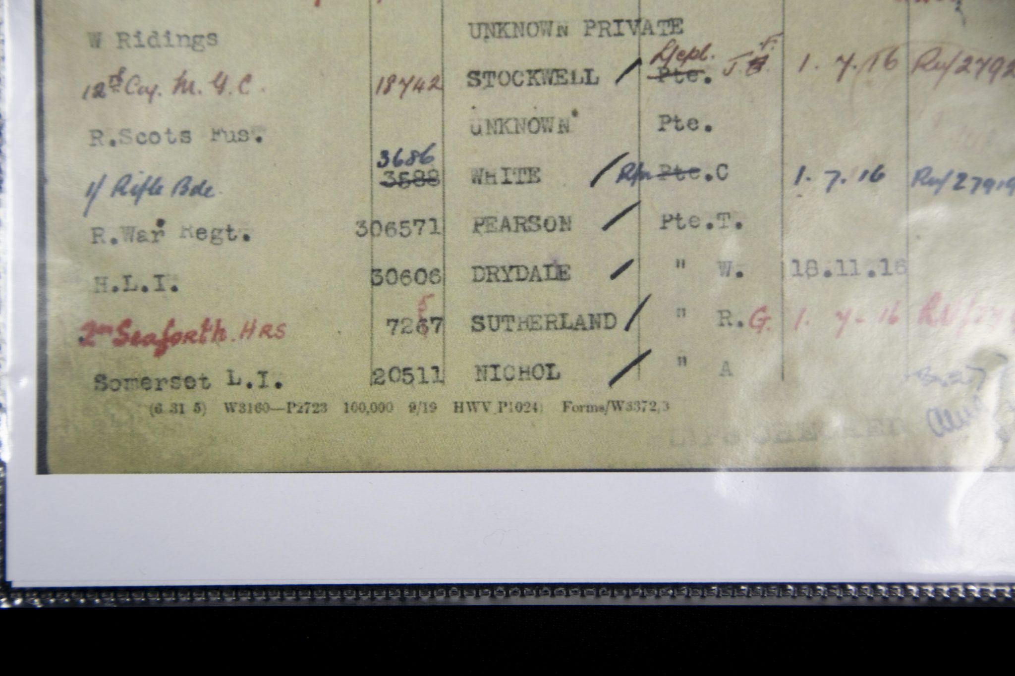 (British Army) First Day of the Somme 1 July 1916 - Memorial plaques of The Sutherland Brothers, 7257 + 6675 - RARE - Image 26