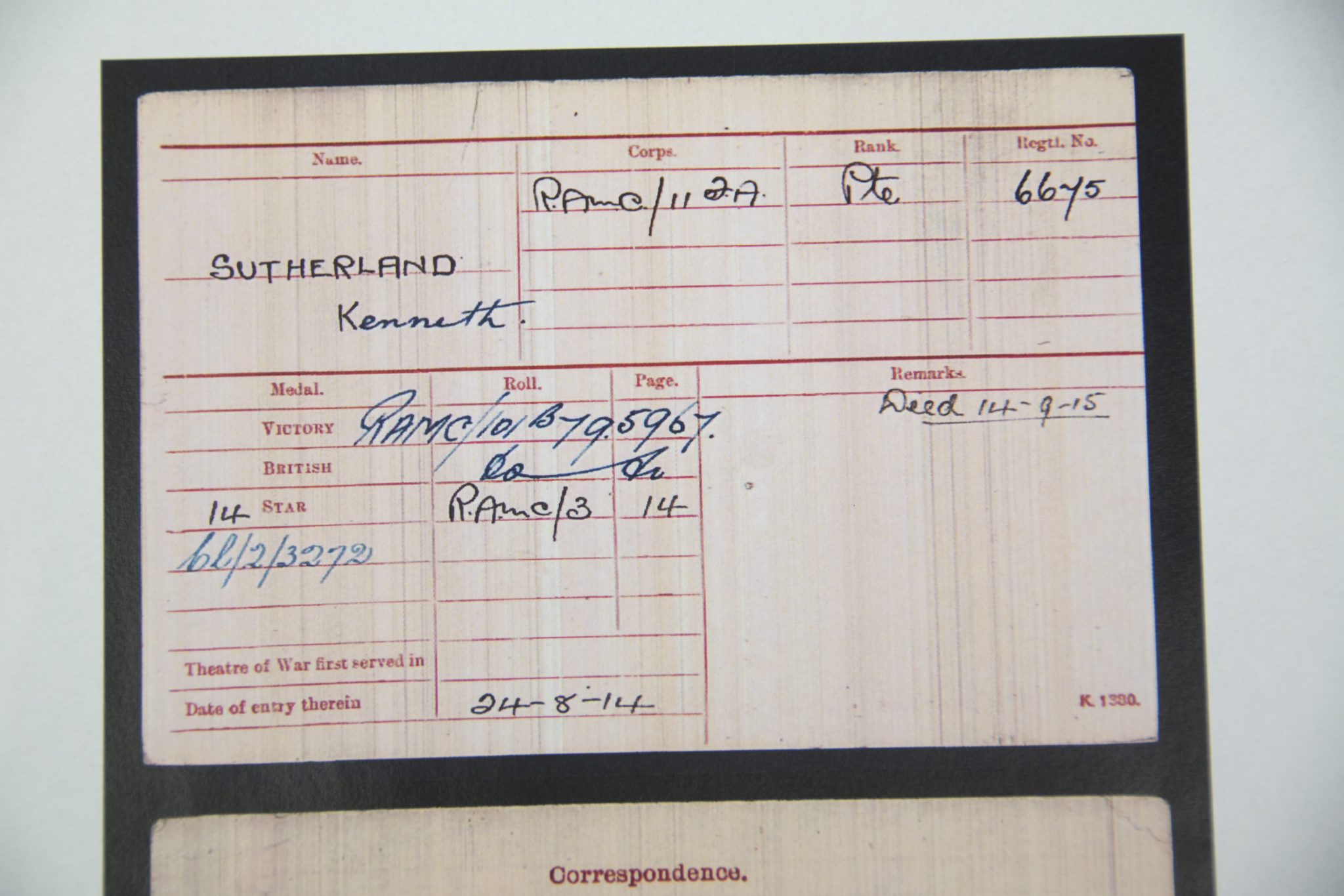 (British Army) First Day of the Somme 1 July 1916 - Memorial plaques of The Sutherland Brothers, 7257 + 6675 - RARE - Image 55