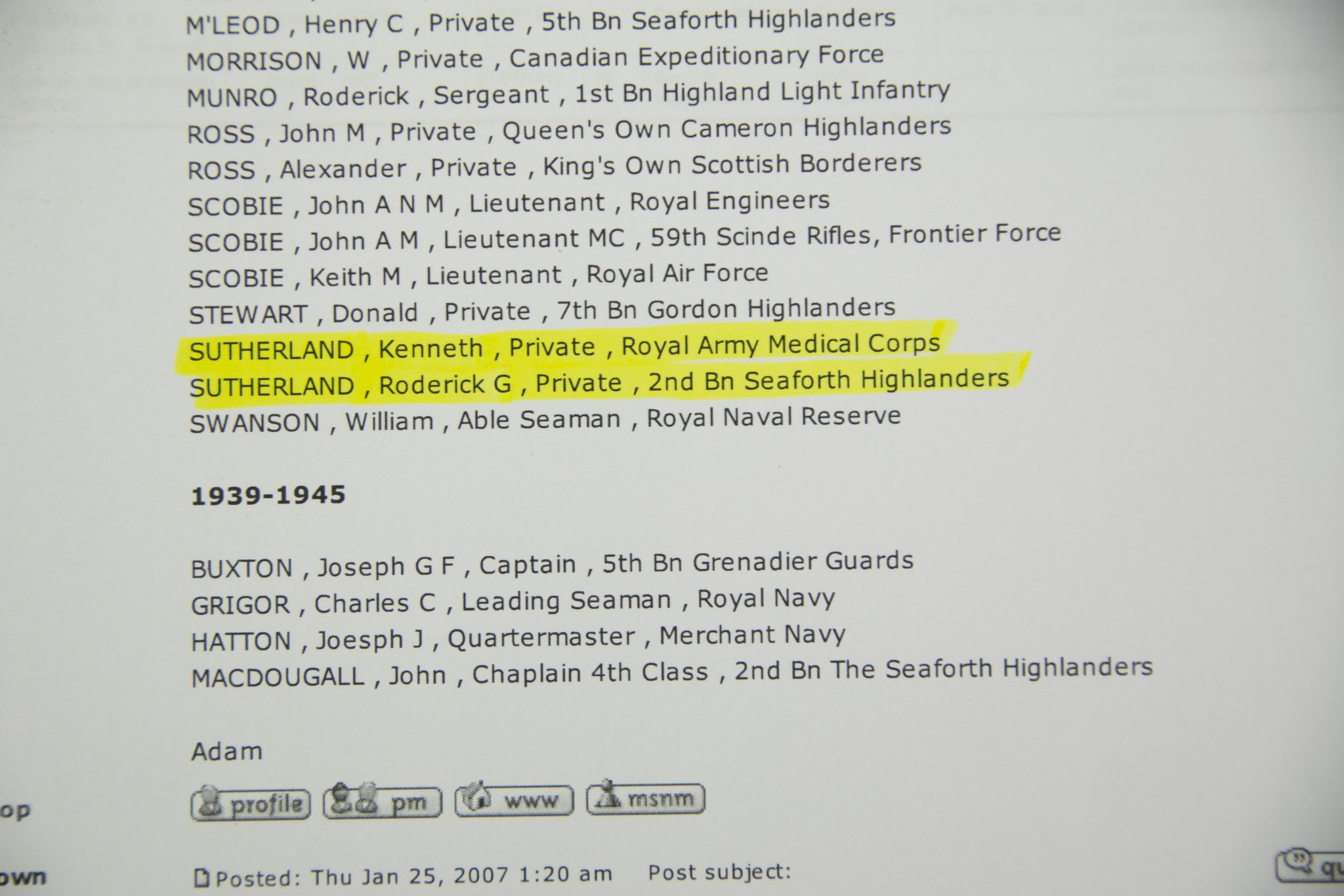 (British Army) First Day of the Somme 1 July 1916 - Memorial plaques of The Sutherland Brothers, 7257 + 6675 - RARE - Image 41