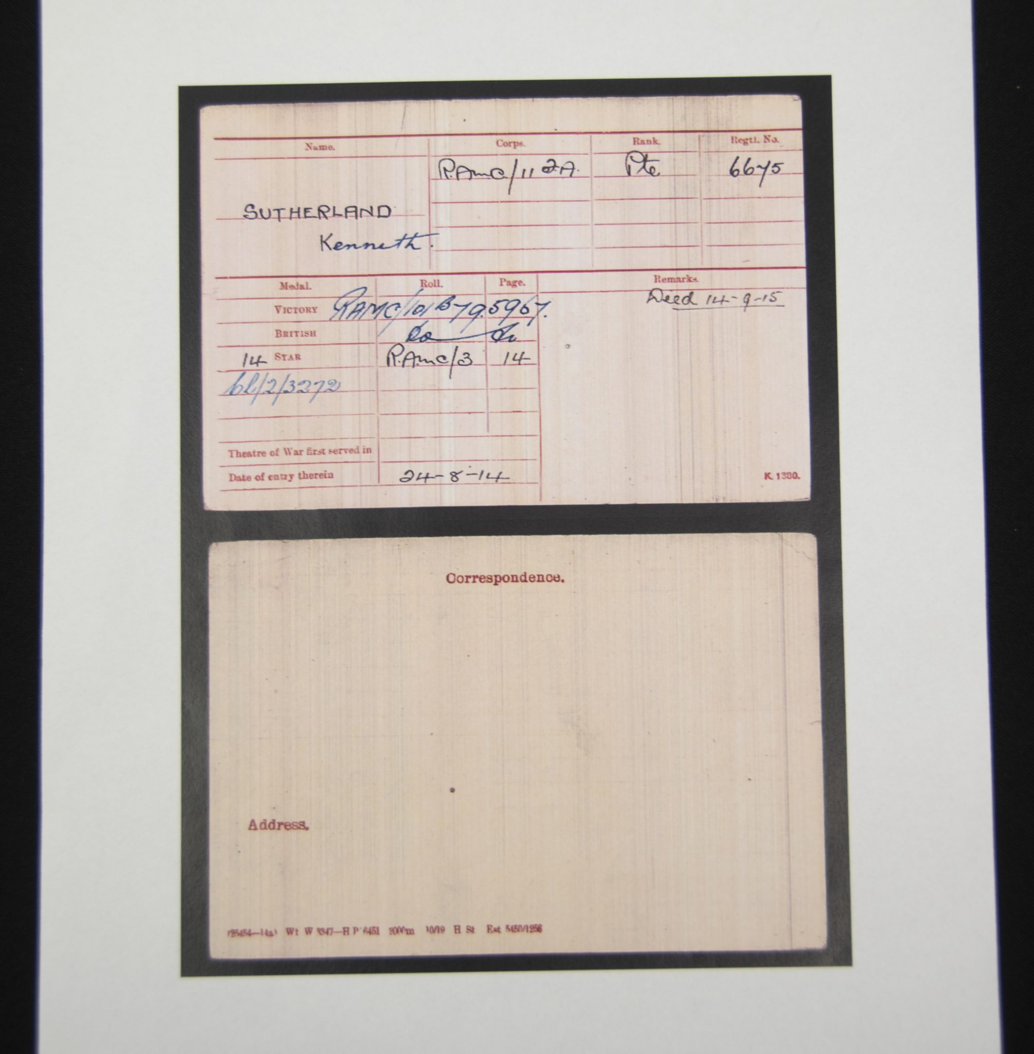 (British Army) First Day of the Somme 1 July 1916 - Memorial plaques of The Sutherland Brothers, 7257 + 6675 - RARE - Image 54