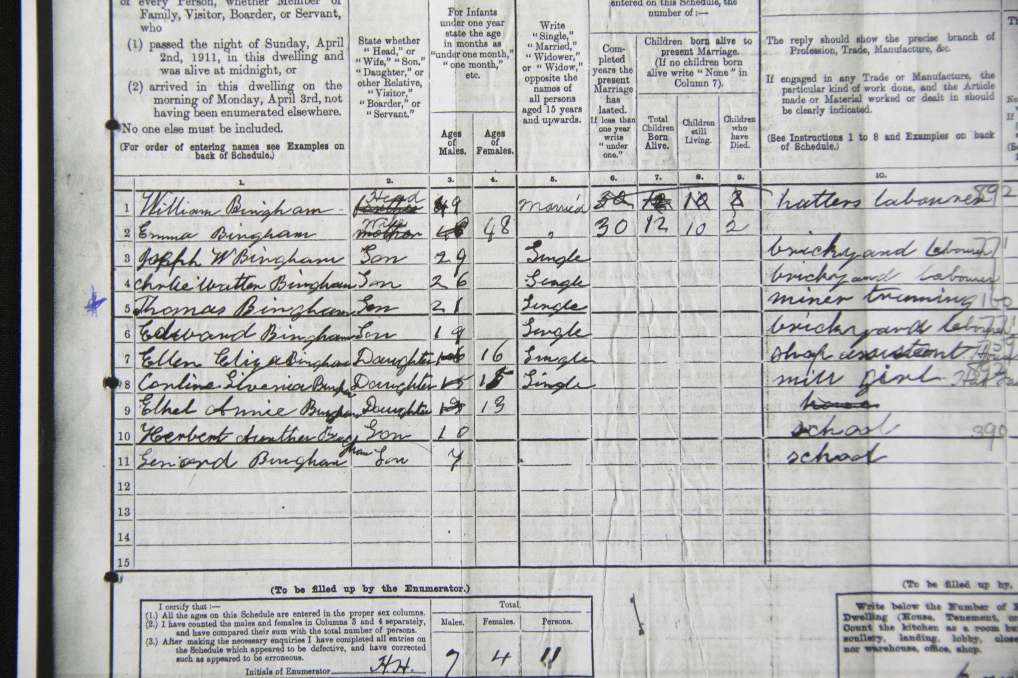 (British Army) First Day of the Somme 1 July 1916 - Victory medal + Brittish War Medal of Private Thomas Bingham, 16363, 1st Bn., Hampshire Regiment - Image 25