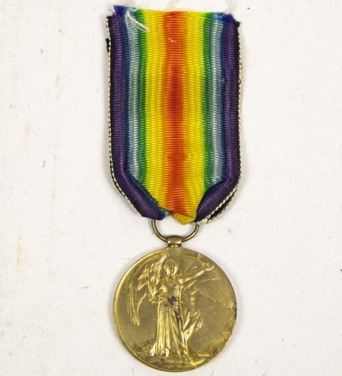 (British Army) First Day of the Somme 1 July 1916 - Victory medal + Brittish War Medal of Private Thomas Bingham, 16363, 1st Bn., Hampshire Regiment