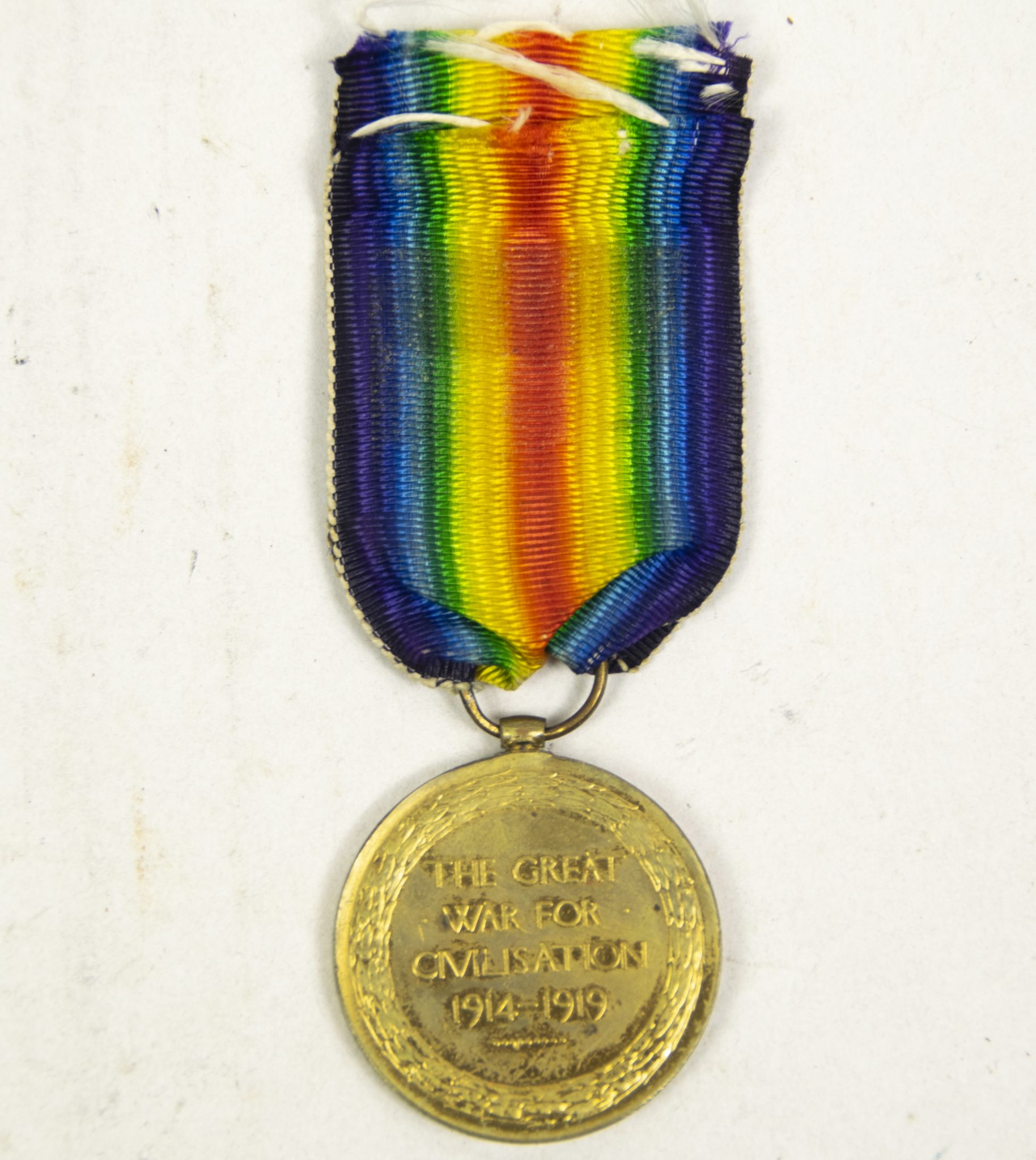 (British Army) First Day of the Somme 1 July 1916 - Victory medal + Brittish War Medal of Private Thomas Bingham, 16363, 1st Bn., Hampshire Regiment - Image 4