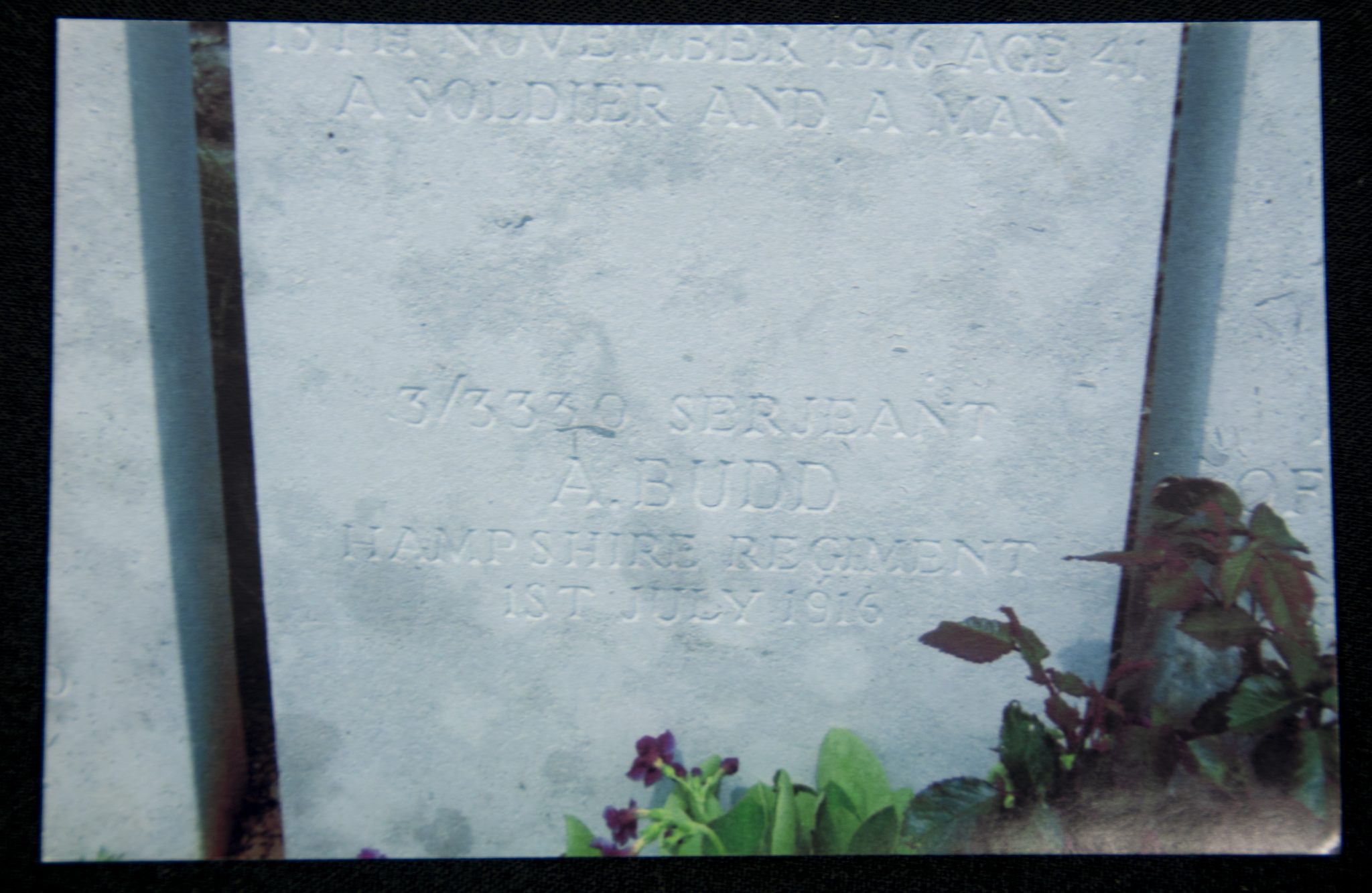 (British Army) First Day of the Somme 1 July 1916 - Victory medal + Brittish War Medal of Serjeant Albert Budd, 3/3330, 1st Bn., Hampshire Regiment - Image 33