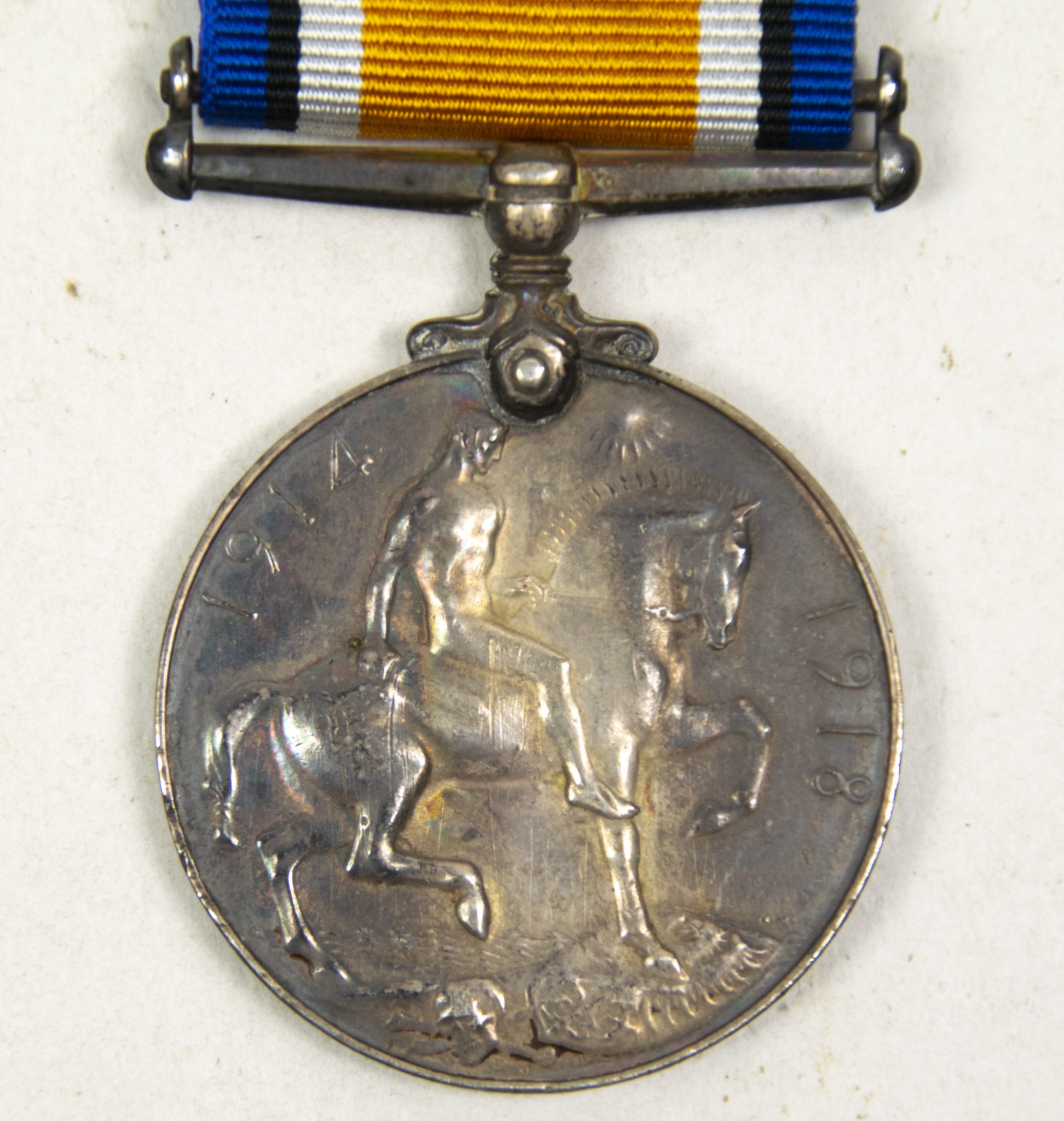 (British Army) First Day of the Somme 1 July 1916 - Victory medal + Brittish War Medal of Serjeant Albert Budd, 3/3330, 1st Bn., Hampshire Regiment - Image 11