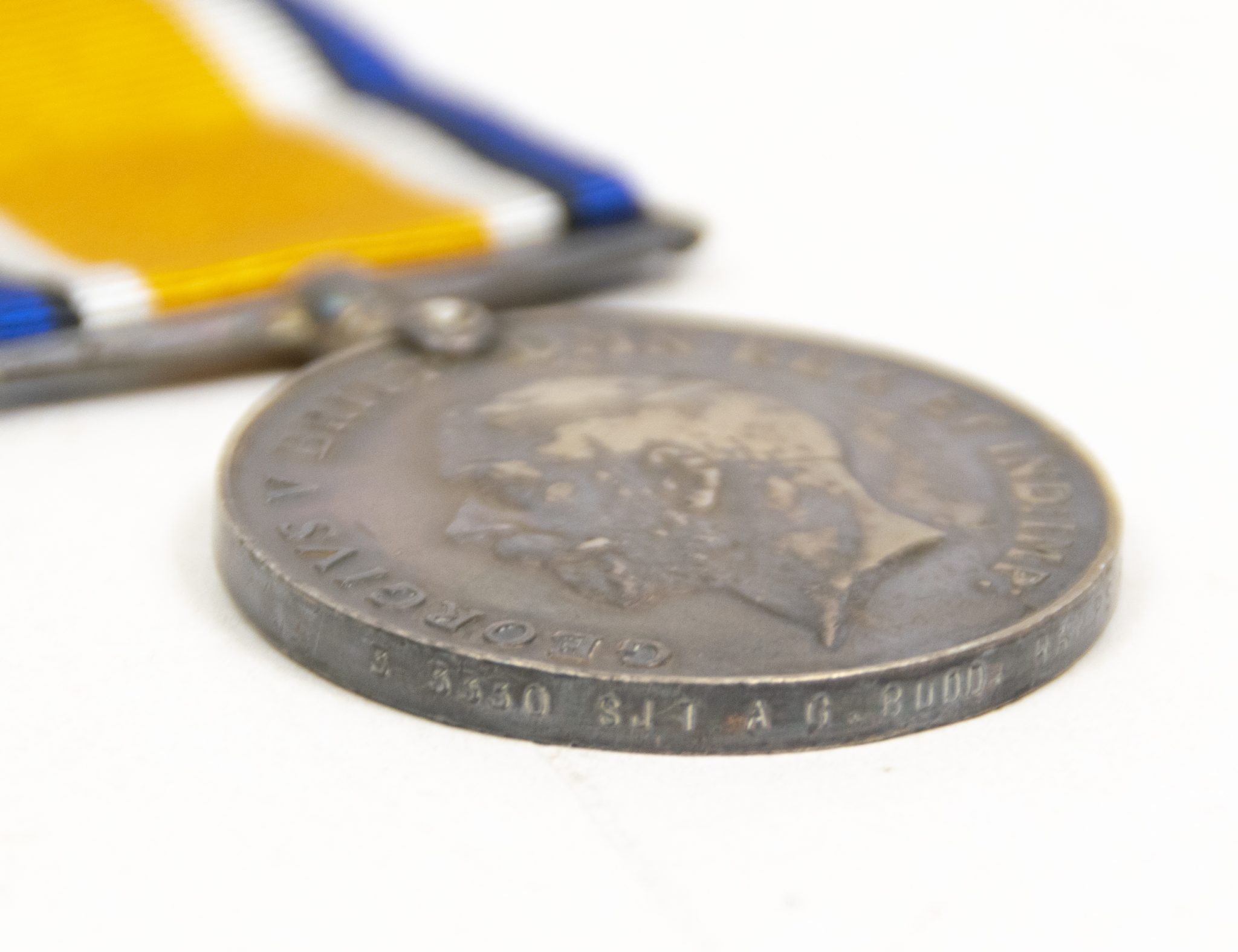 (British Army) First Day of the Somme 1 July 1916 - Victory medal + Brittish War Medal of Serjeant Albert Budd, 3/3330, 1st Bn., Hampshire Regiment - Image 13