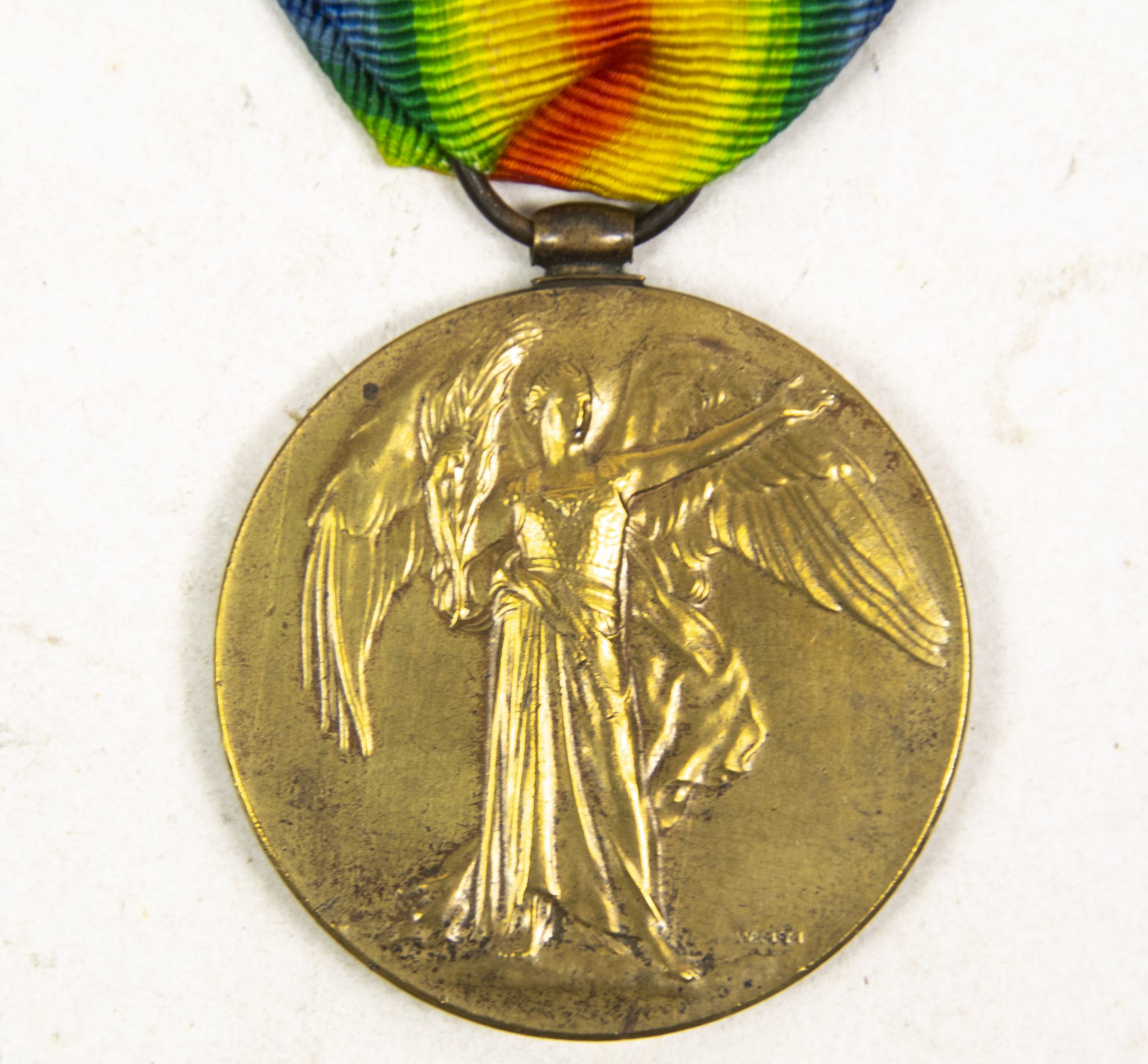 (British Army) First Day of the Somme 1 July 1916 - Victory medal + Brittish War Medal of Serjeant Albert Budd, 3/3330, 1st Bn., Hampshire Regiment - Image 3