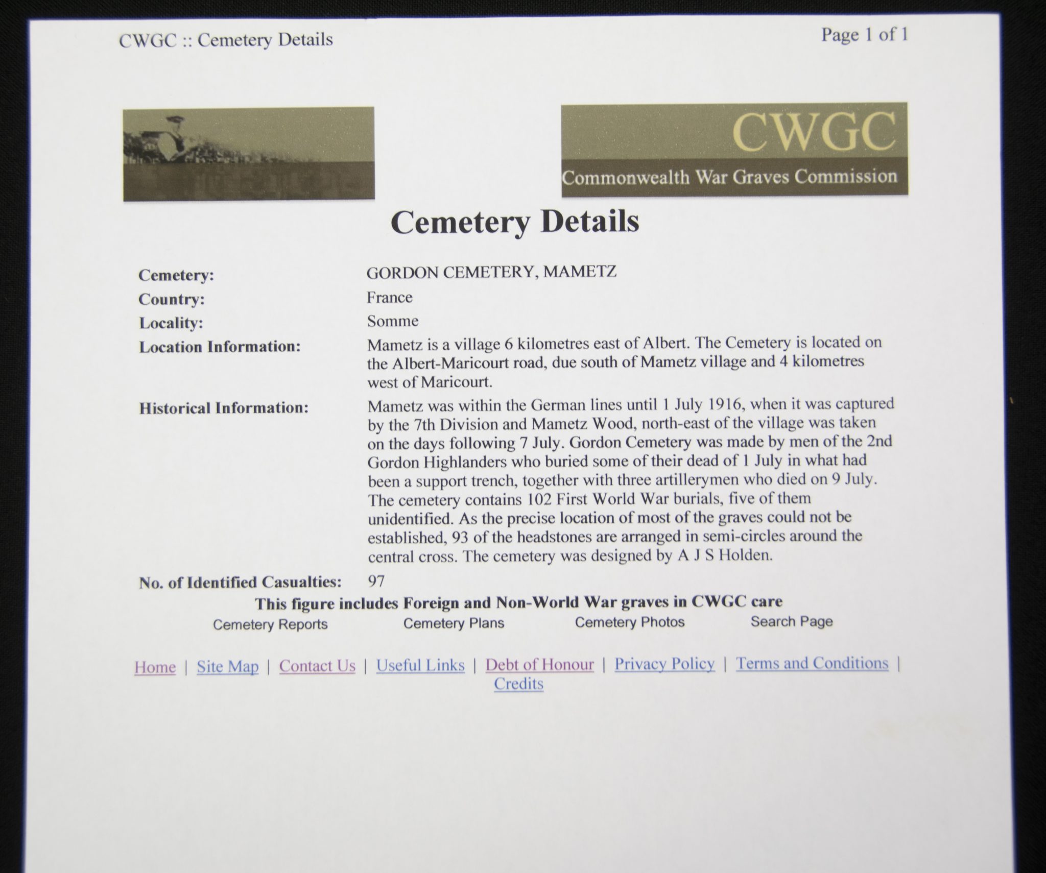 (British Army) First Day of the Somme 1 July 1916 - Victory medal of Corporal John Henry, 3/5421, 2nd Bn., Gordon Highlanders - Image 15