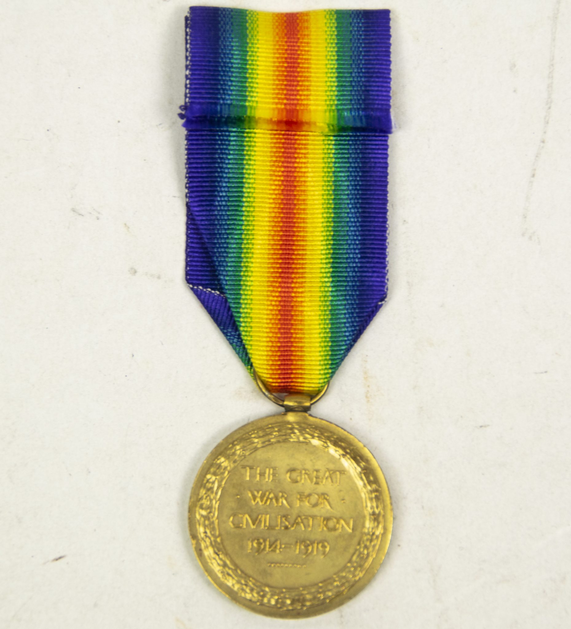 (British Army) First Day of the Somme 1 July 1916 - Victory medal of Corporal John Henry, 3/5421, 2nd Bn., Gordon Highlanders - Image 4
