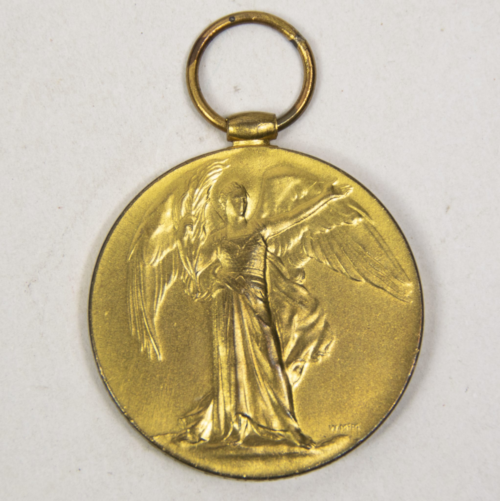 (British Army) First Day of the Somme 1 July 1916 - Victory medal of Private F. Haworth, 20603, 1st Bn., Border Regiment - Image 11