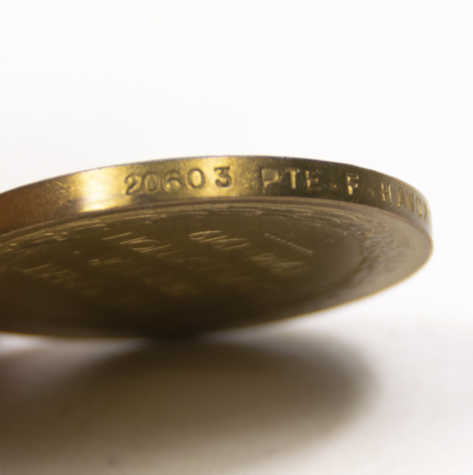 (British Army) First Day of the Somme 1 July 1916 - Victory medal of Private F. Haworth, 20603, 1st Bn., Border Regiment - Image 13