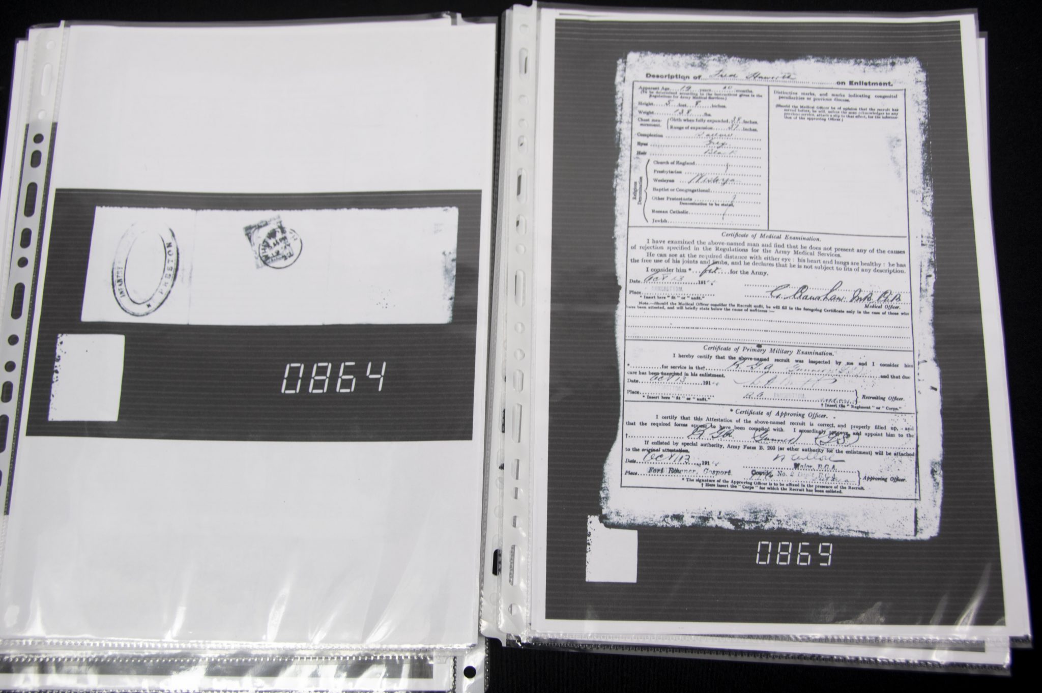 (British Army) First Day of the Somme 1 July 1916 - Victory medal of Private F. Haworth, 20603, 1st Bn., Border Regiment - Image 49