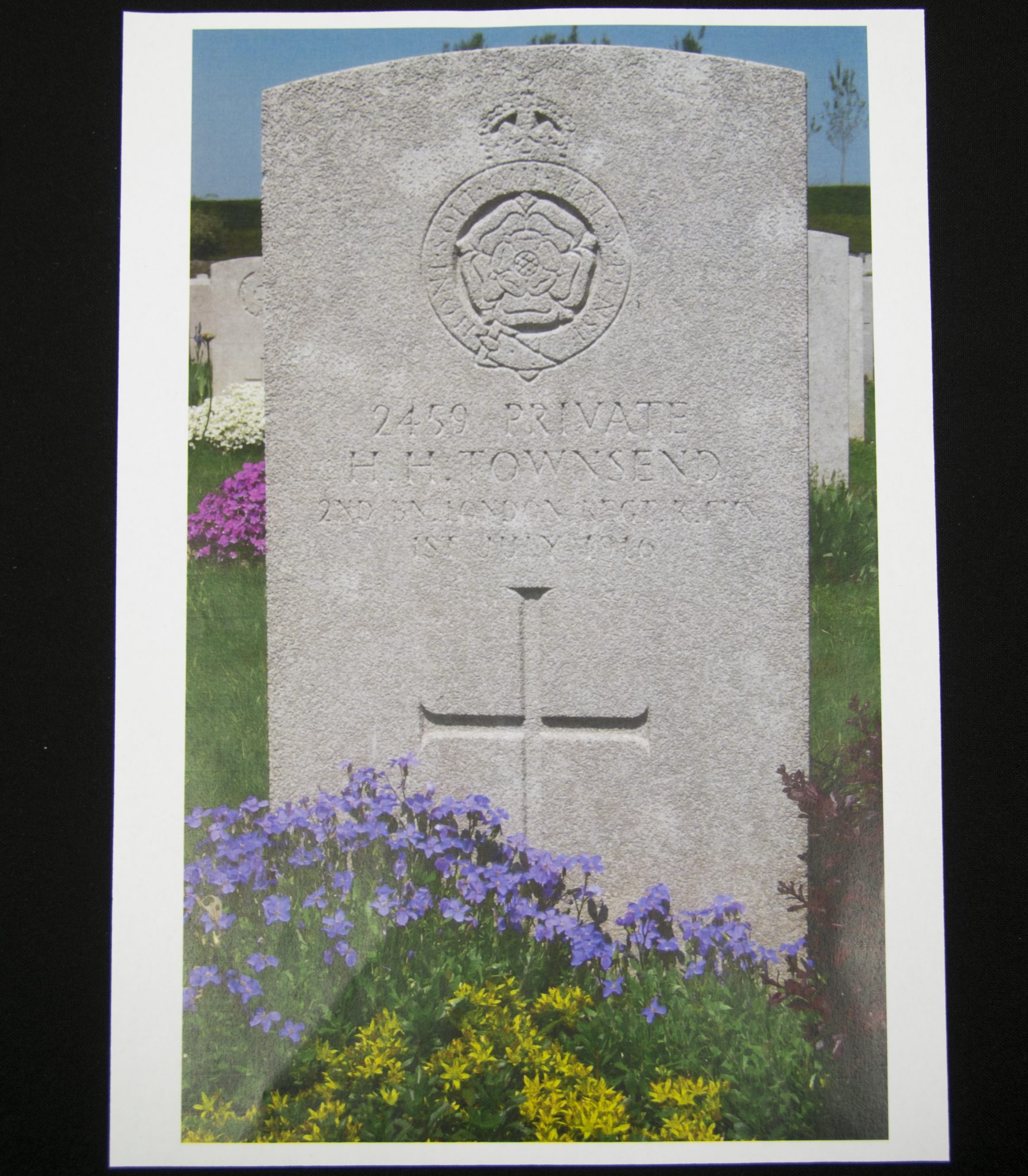 (British Army) First Day of the Somme 1 July 1916 - Victory medal of Private H. H. Townsend, 2459, 2nd Bn., London Regiment (Royal Fusiliers) - Image 14