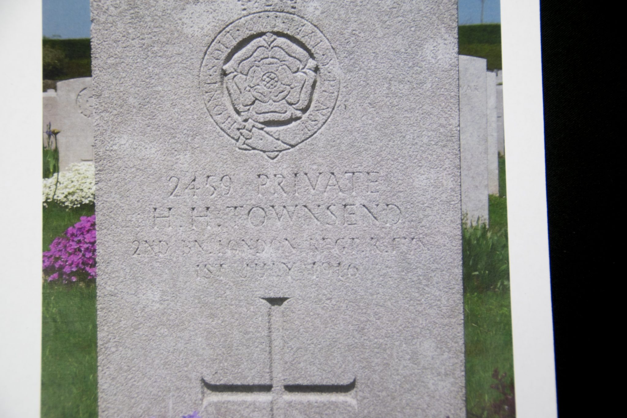 (British Army) First Day of the Somme 1 July 1916 - Victory medal of Private H. H. Townsend, 2459, 2nd Bn., London Regiment (Royal Fusiliers) - Image 15