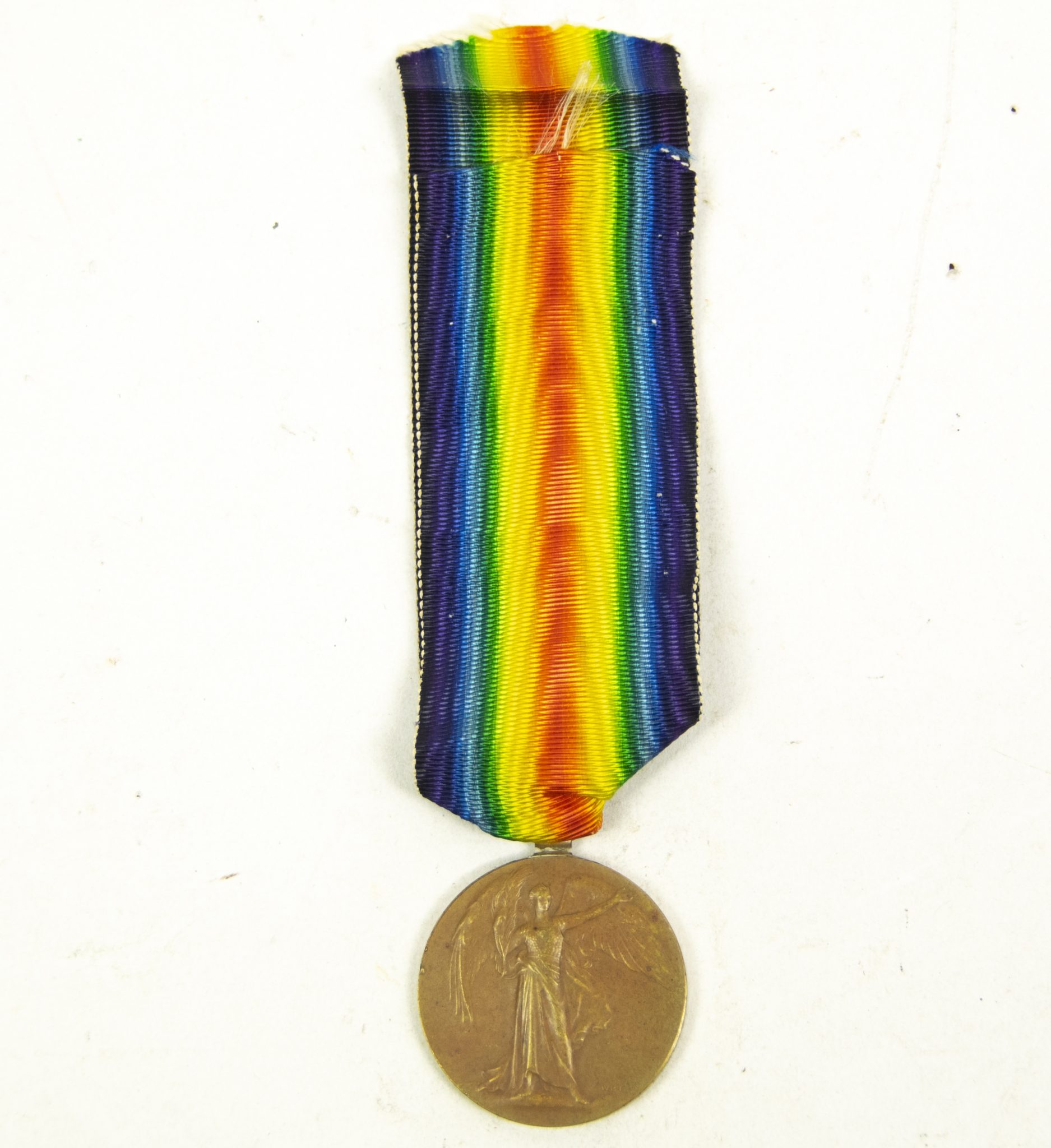 (British Army) First Day of the Somme 1 July 1916 – Victory medal of Private H. H. Townsend, 2459, 2nd Bn., London Regiment (Royal Fusiliers) (3)