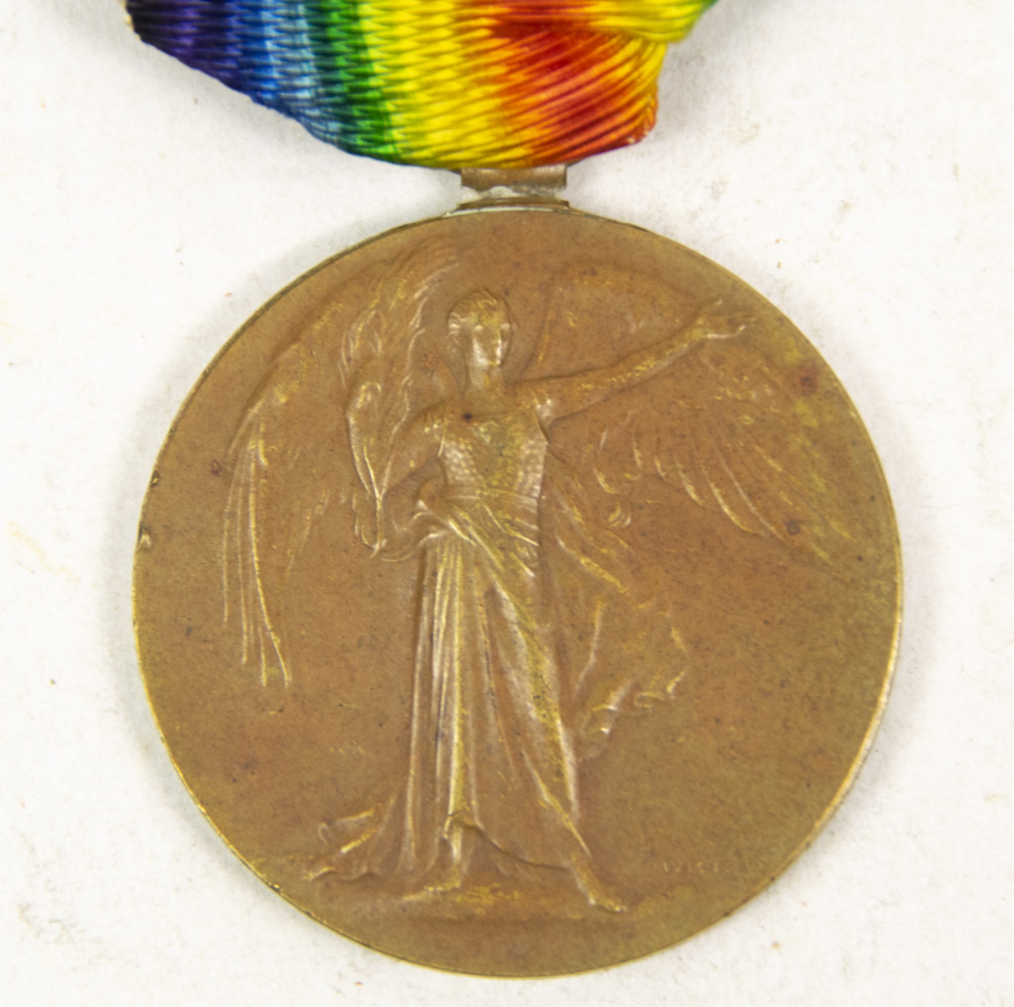 (British Army) First Day of the Somme 1 July 1916 - Victory medal of Private H. H. Townsend, 2459, 2nd Bn., London Regiment (Royal Fusiliers) - Image 3