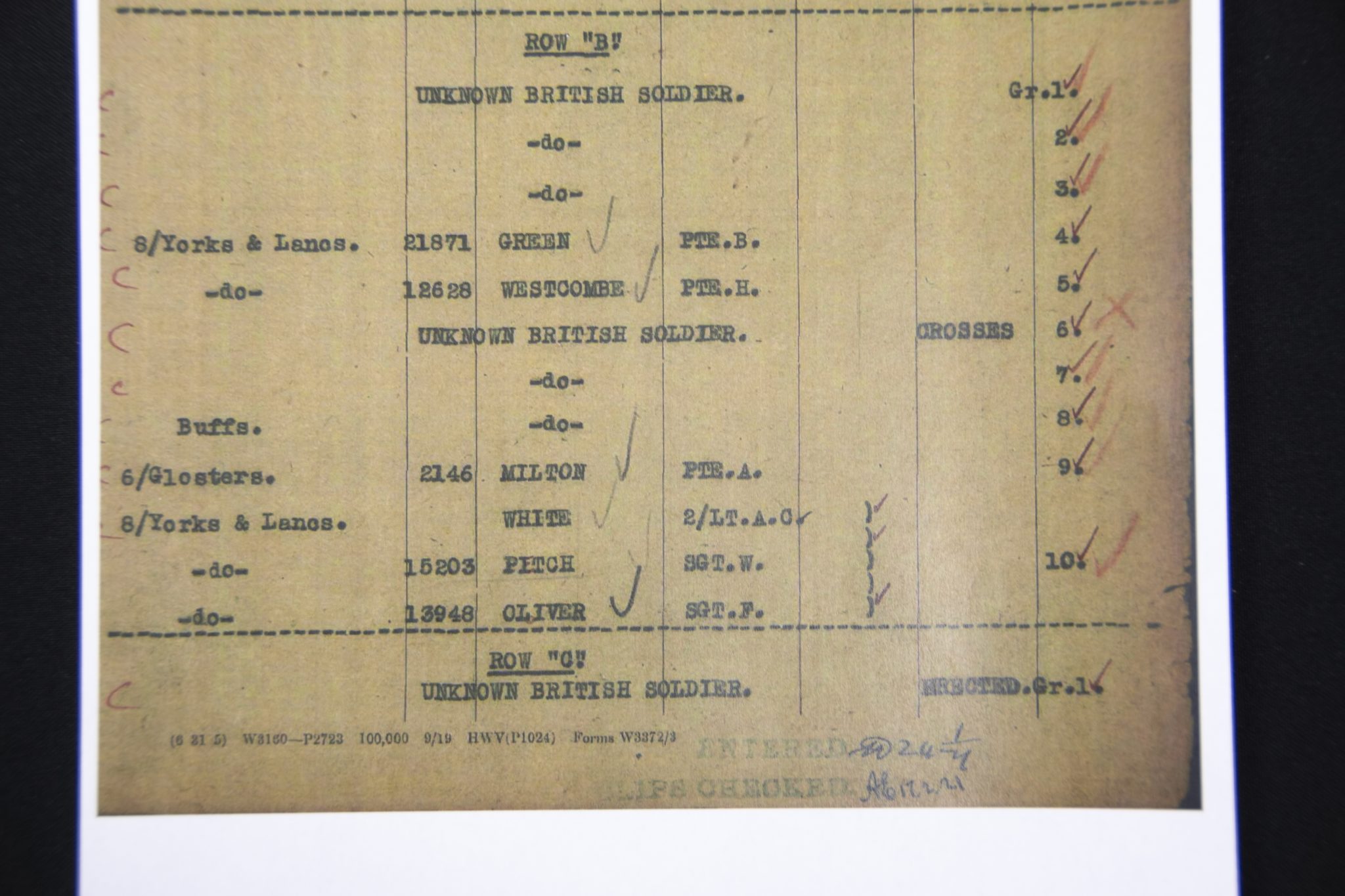 (British Army) First Day of the Somme 1 July 1916 - Victory medal of Private Harry Westcombe, 12628, 8th Bn., York and lancaster Regiment - Image 24
