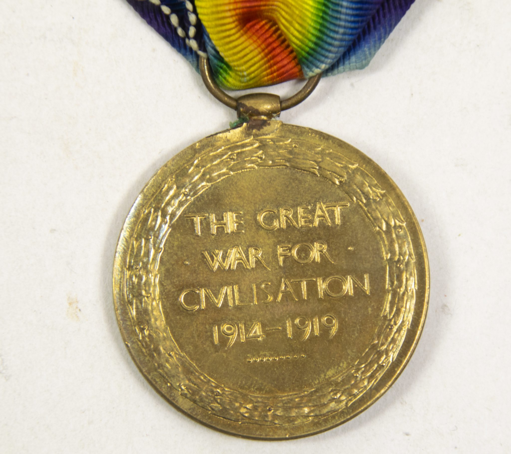 (British Army) First Day of the Somme 1 July 1916 - Victory medal of Private Harry Westcombe, 12628, 8th Bn., York and lancaster Regiment - Image 11