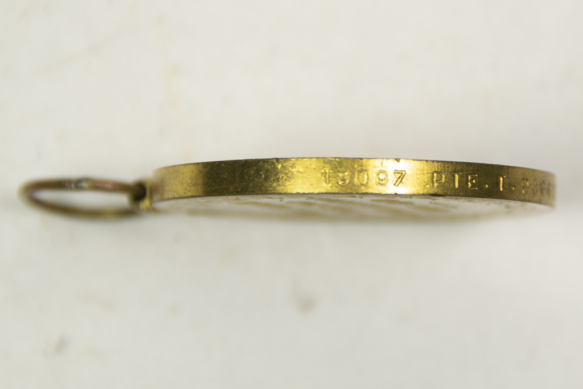 (British Army) First Day of the Somme 1 July 1916 - Victory medal of Private Tom Piggott, 18097, 1st Bn., Hampshire Regiment