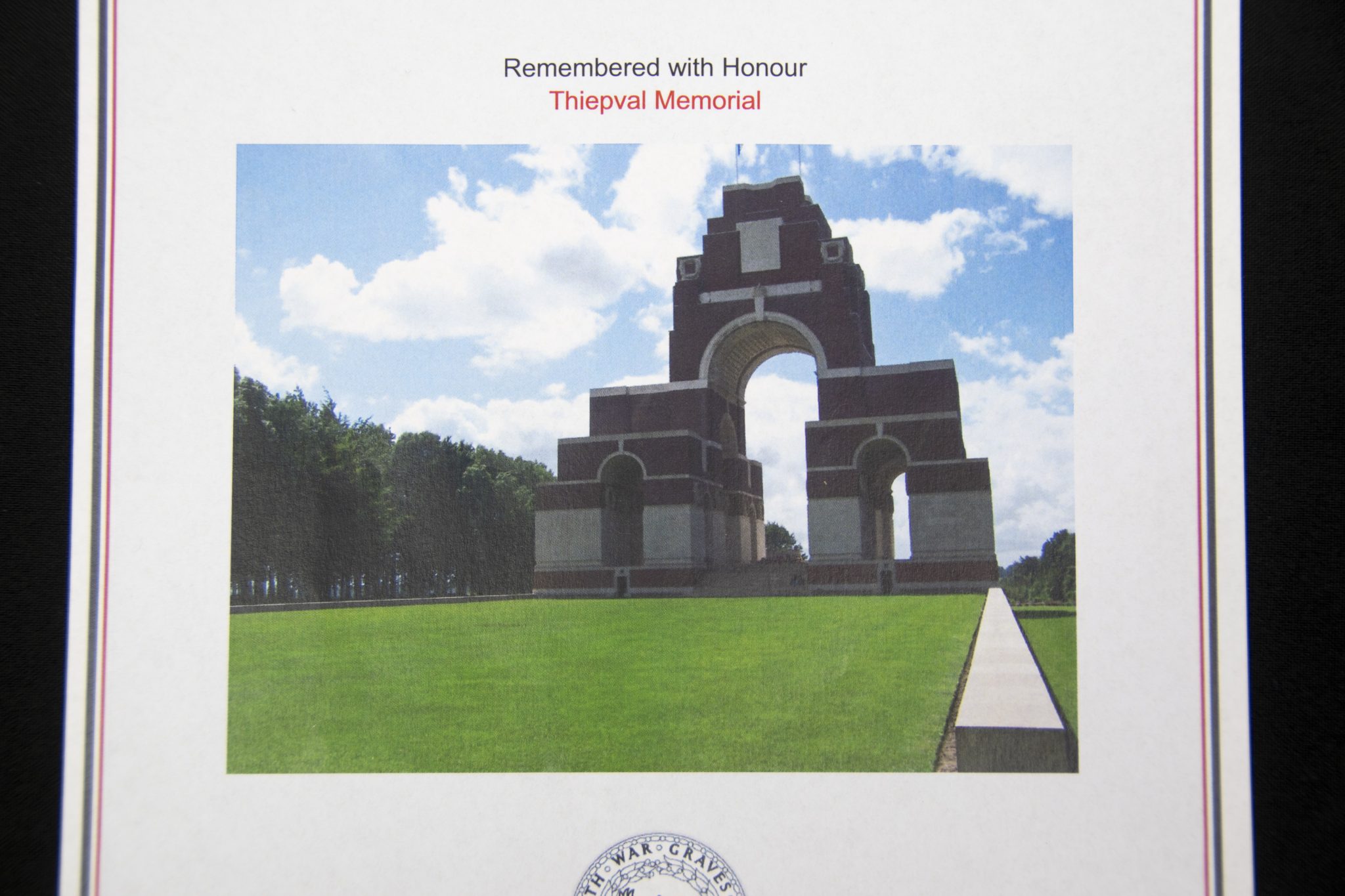(British Army) First Day of the Somme 1 July 1916 - Victory medal of Serjeant George Beecroft Airton, 161343, 16th Bn., West Yorkshire Regiment