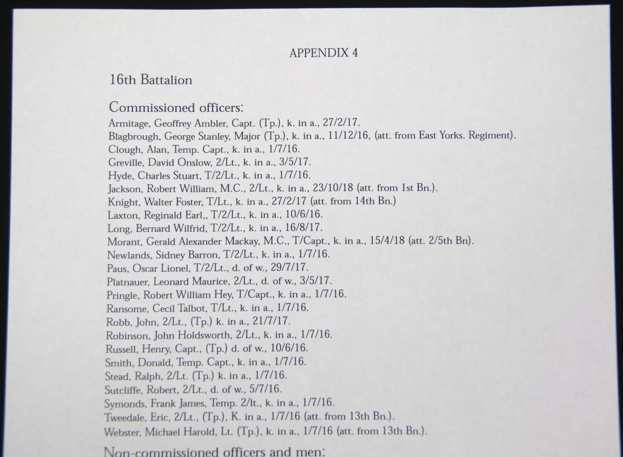(British Army) First Day of the Somme 1 July 1916 - Victory medal of Serjeant George Beecroft Airton, 16/1343, 16th Bn., West Yorkshire Regiment - Image 21