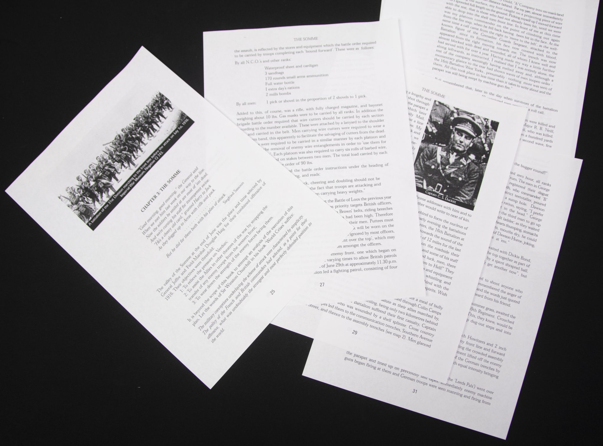 (British Army) First Day of the Somme 1 July 1916 - Victory medal of Serjeant George Beecroft Airton, 16/1343, 16th Bn., West Yorkshire Regiment - Image 23