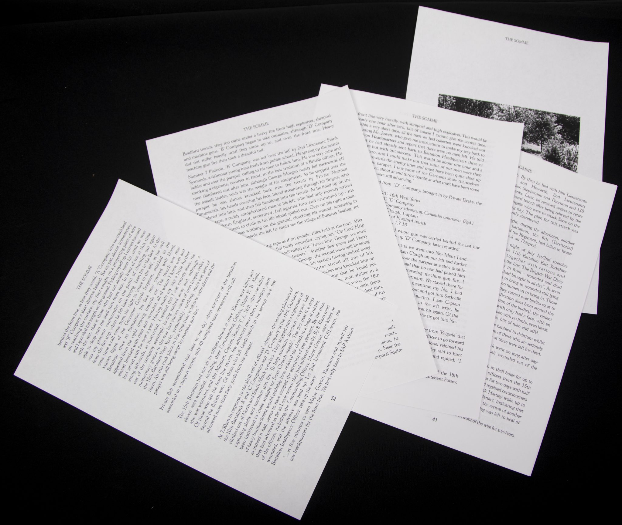 (British Army) First Day of the Somme 1 July 1916 - Victory medal of Serjeant George Beecroft Airton, 16/1343, 16th Bn., West Yorkshire Regiment - Image 25